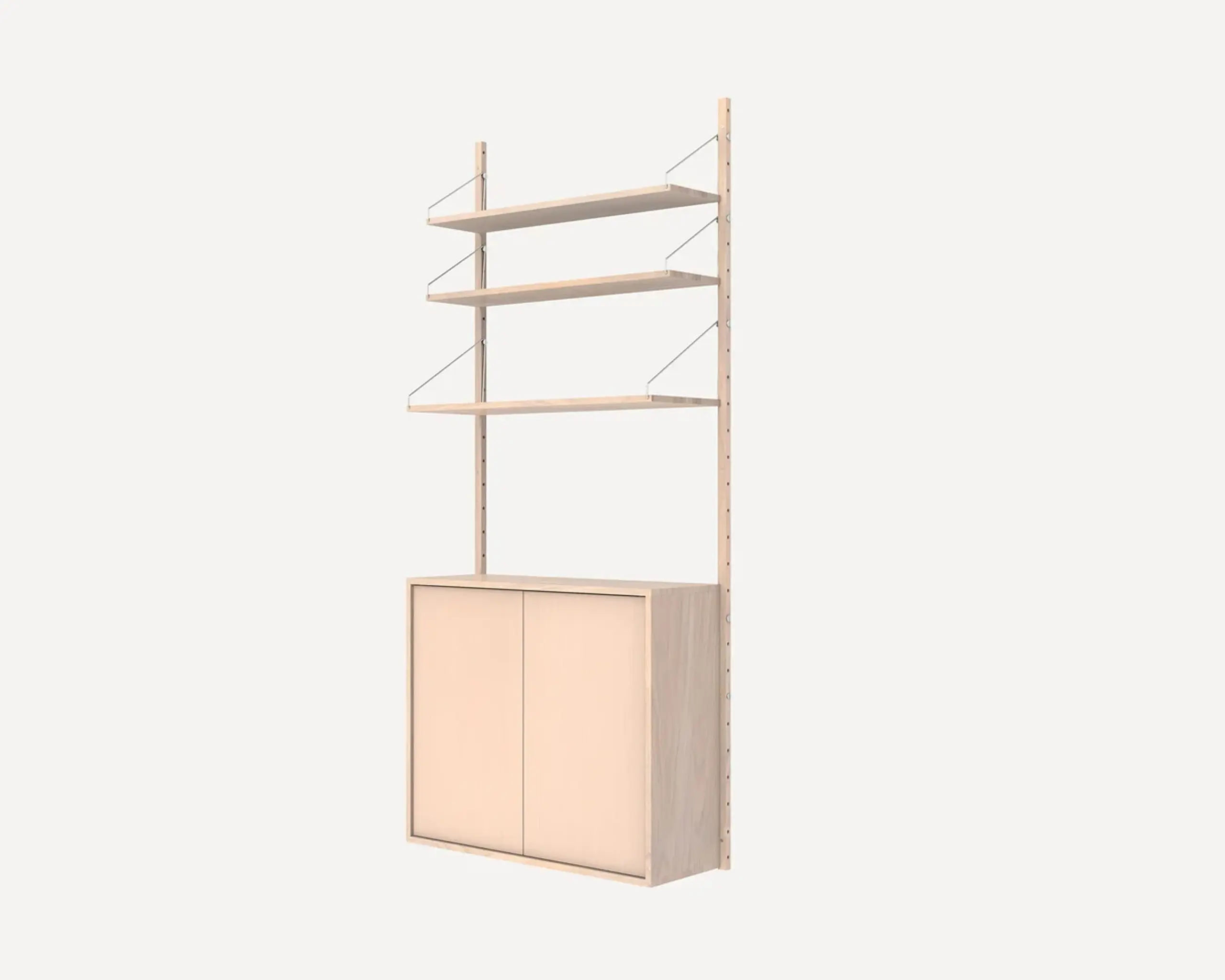 FRAMA - Regalsystem - Shelf Library H1852 | Cabinet - White H1852 | Cabinet Section | M