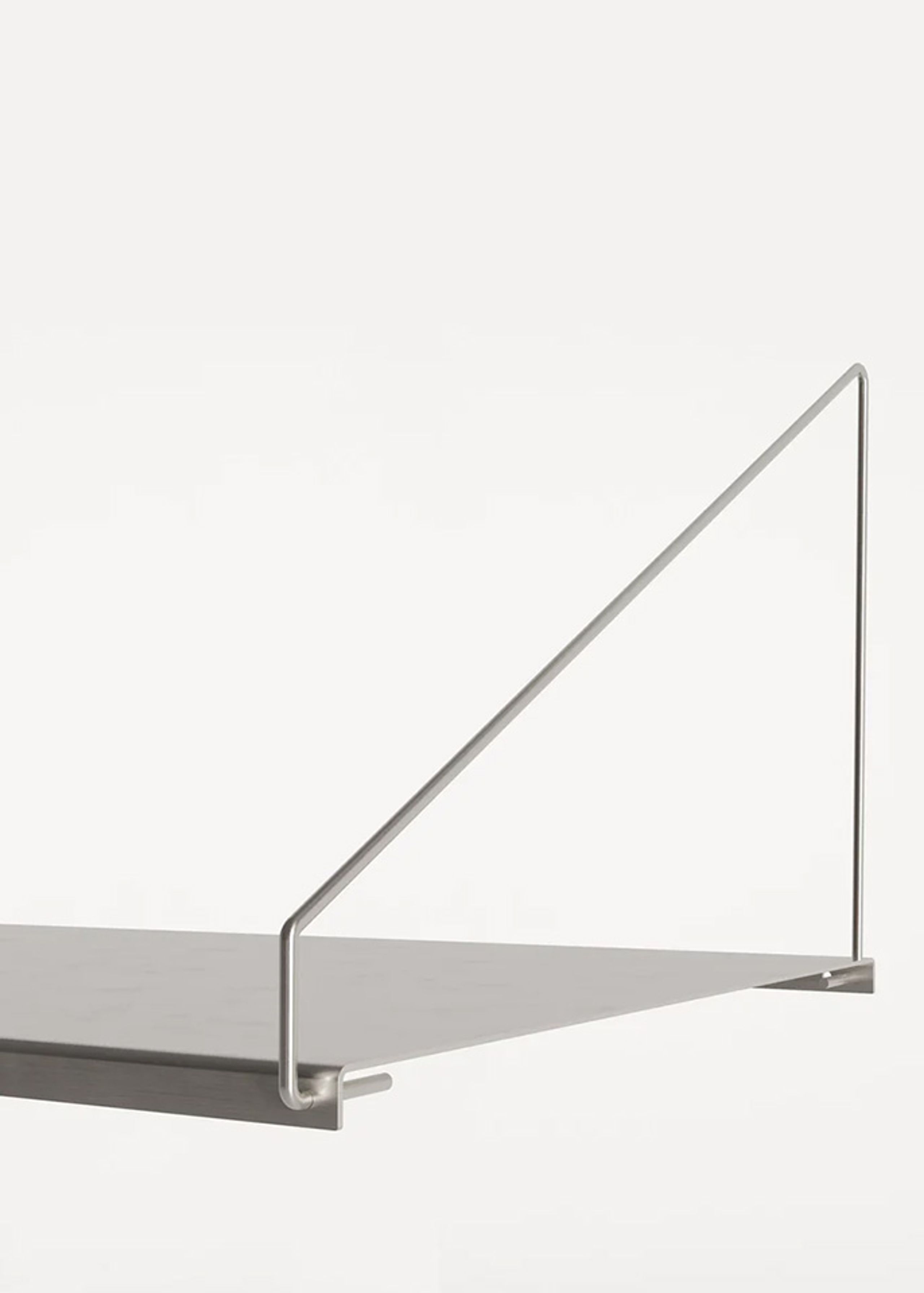 FRAMA - Shelving system - Shelf Library H1852 / Double Section - Stainless steel