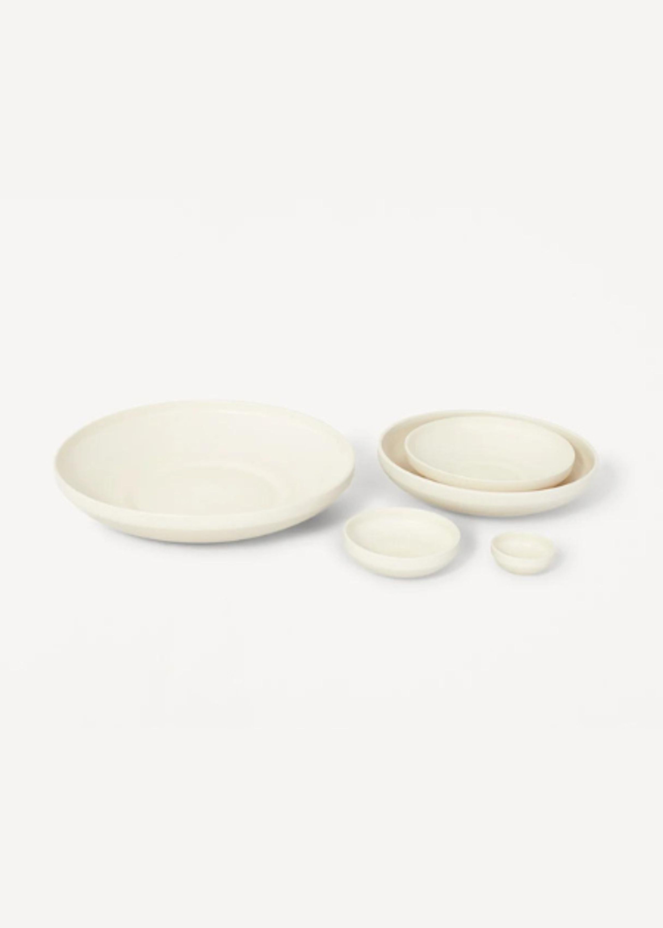 FRAMA - Bowl - Shallow Bowl Set - Natural