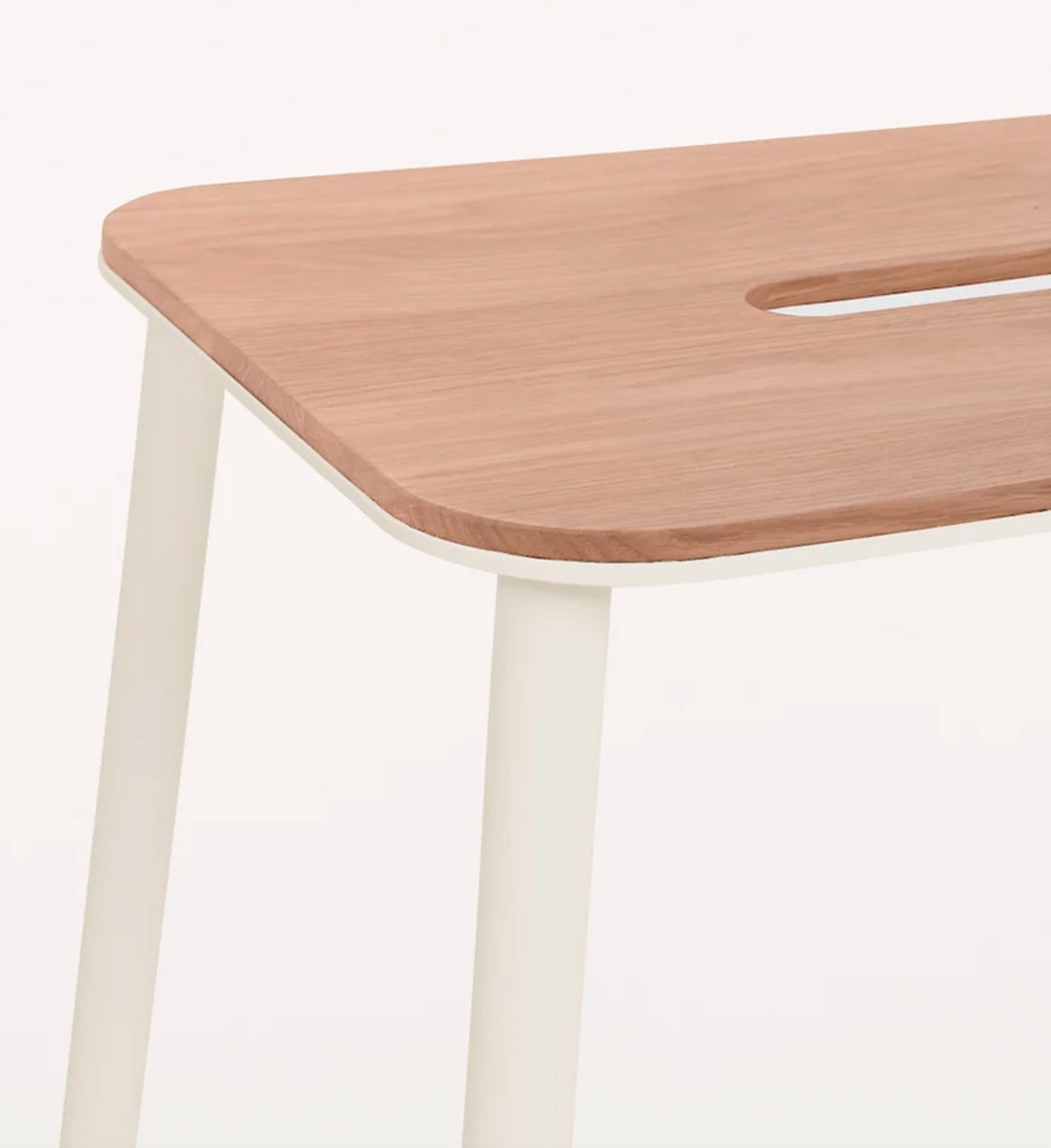FRAMA - Pall - Adam Stool H76 - Oak / Warm White
