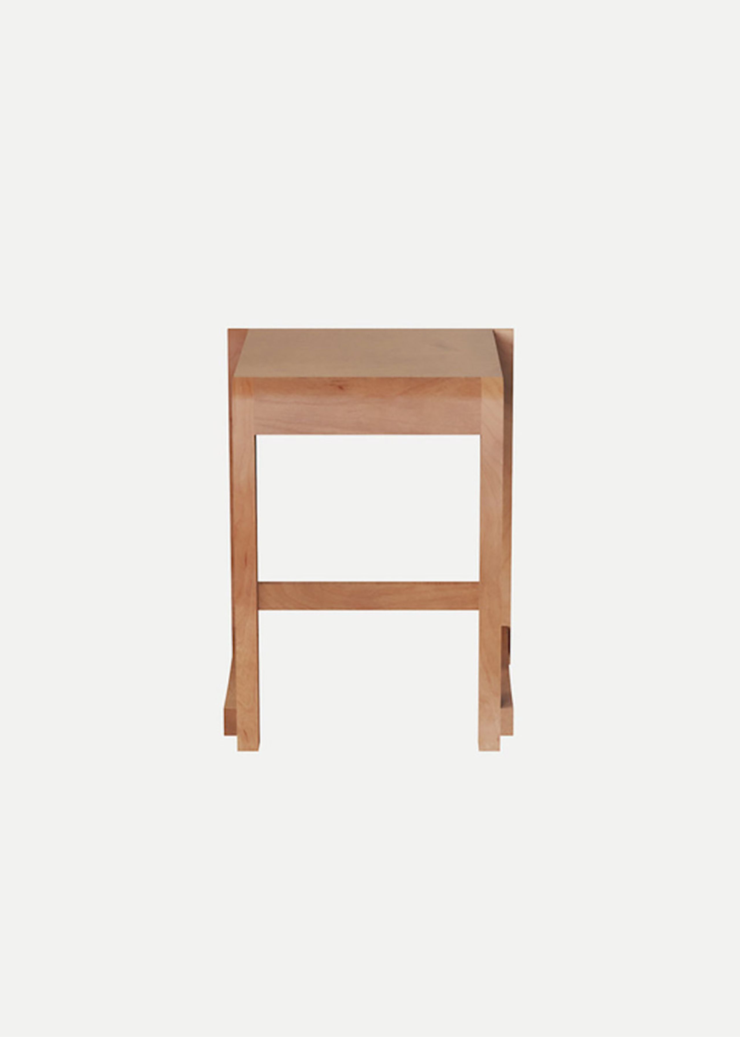 FRAMA - Tabouret - Low stool 01 - Warm Brown Wood