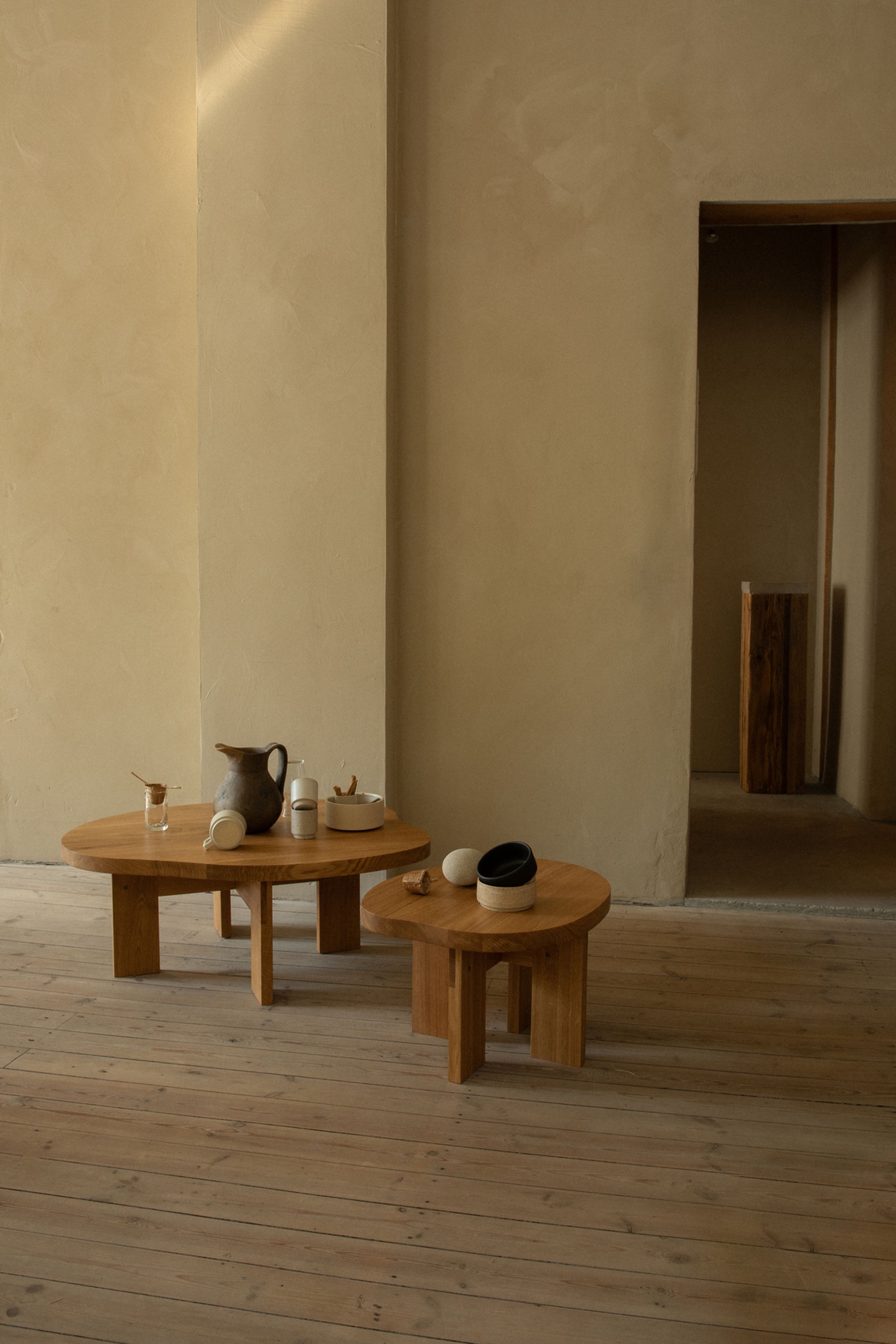 FRAMA - Table basse - Farmhouse Coffee Table / Pond - Oiled Oak