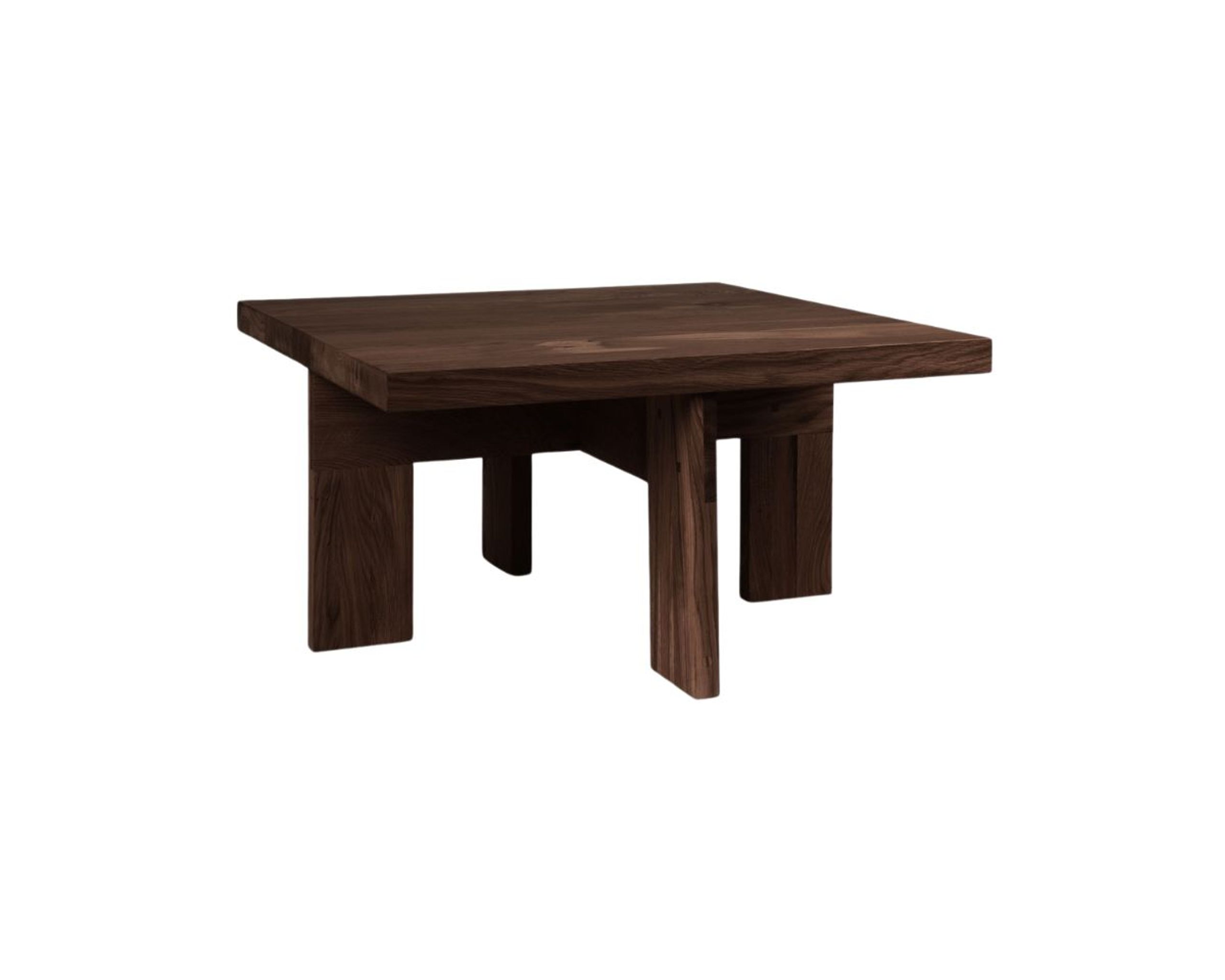 FRAMA - Mesa de centro - Farmhouse Coffee Table / Square - Dark Oak
