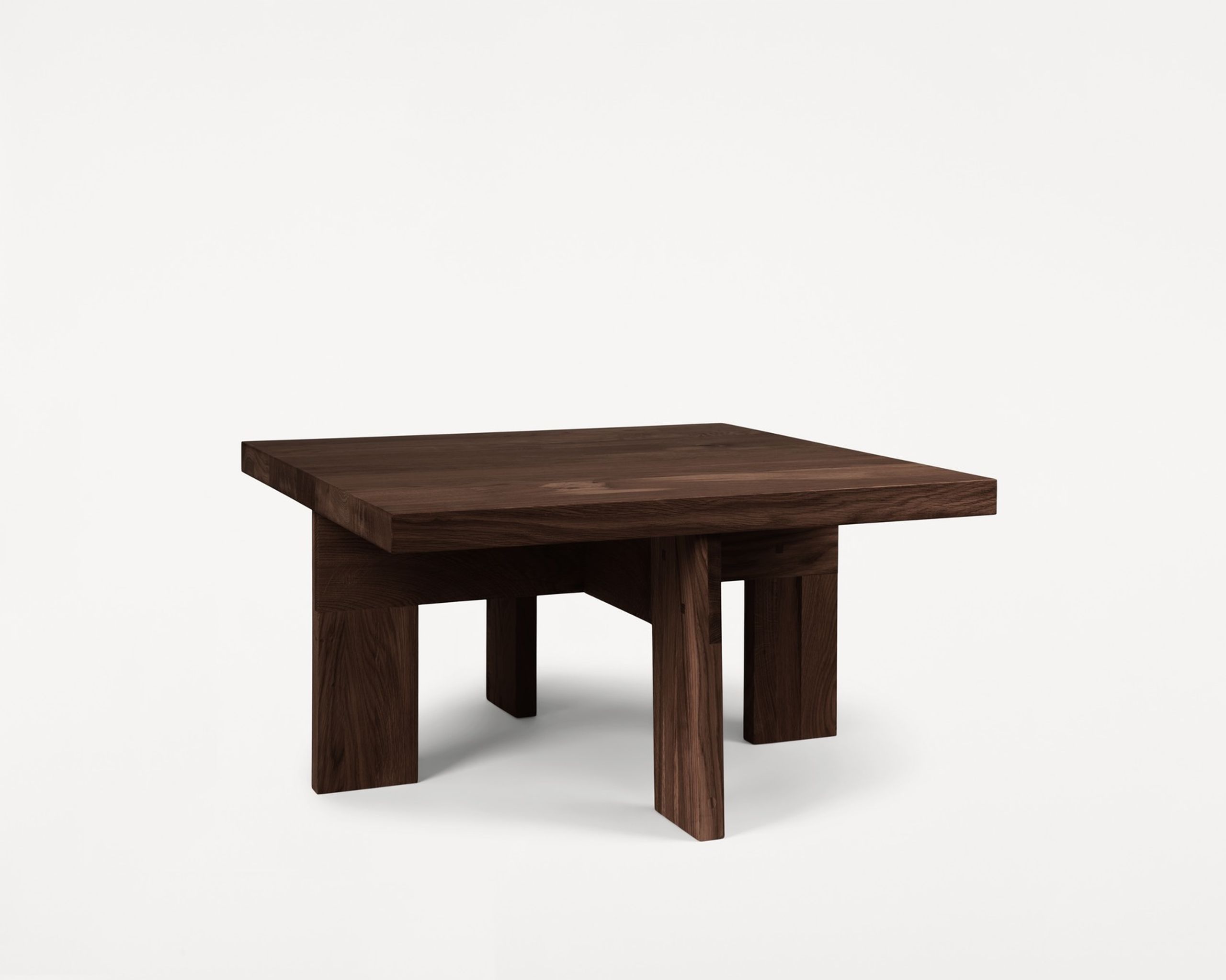 FRAMA - Mesa de centro - Farmhouse Coffee Table / Square - Dark Oak