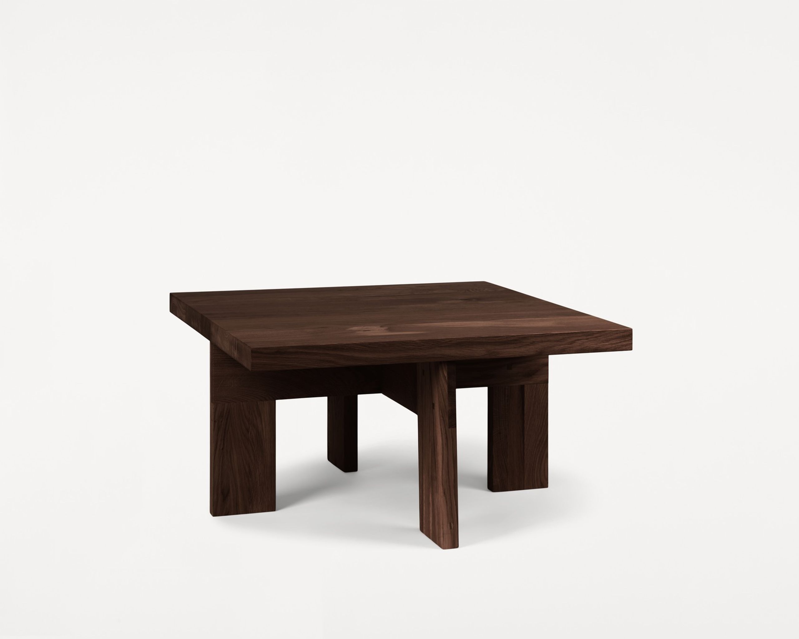 FRAMA - Mesa de centro - Farmhouse Coffee Table / Square - Dark Oak