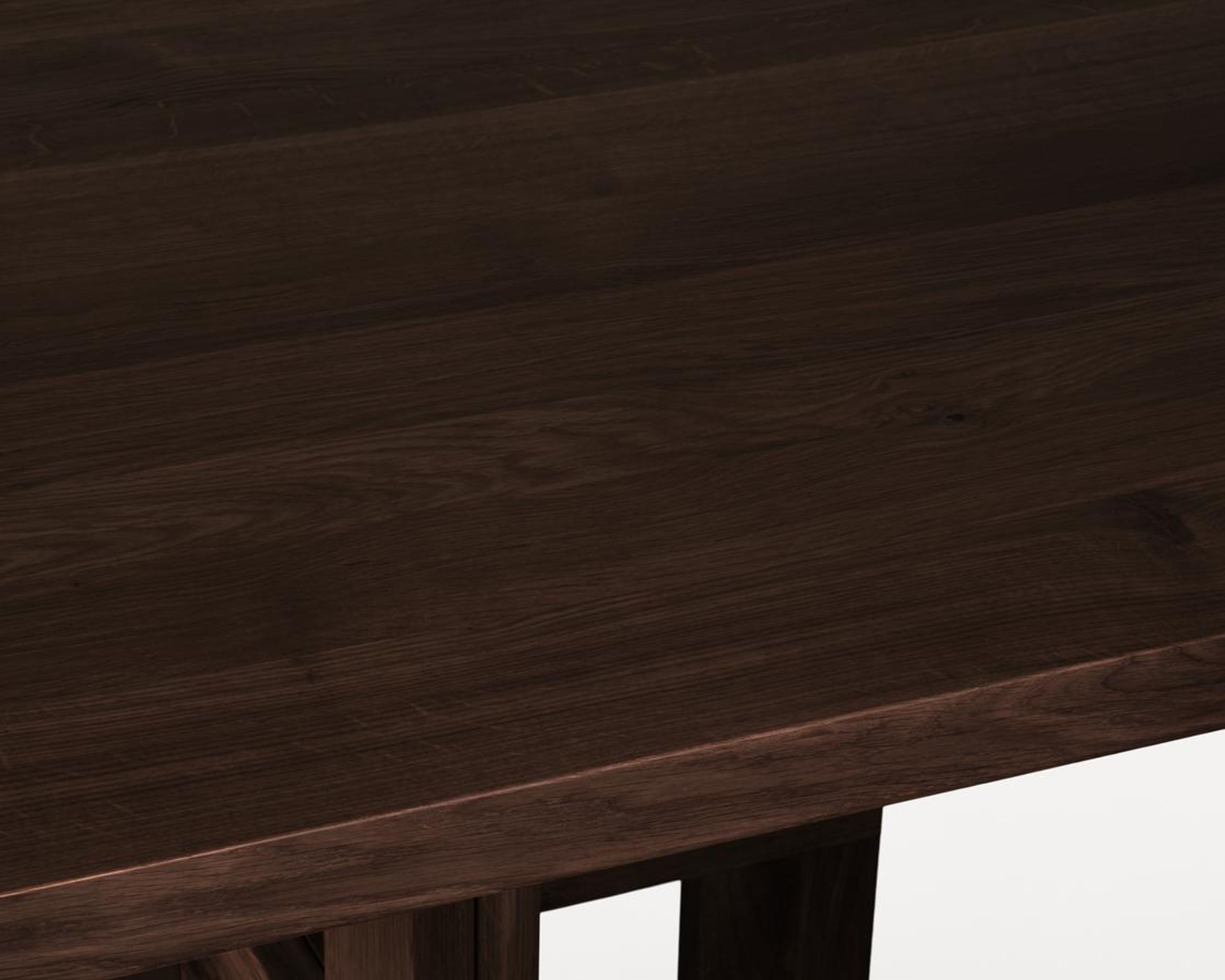 FRAMA - Jídelní stůl - Farmhouse Trestle Table / Square - Dark Oak