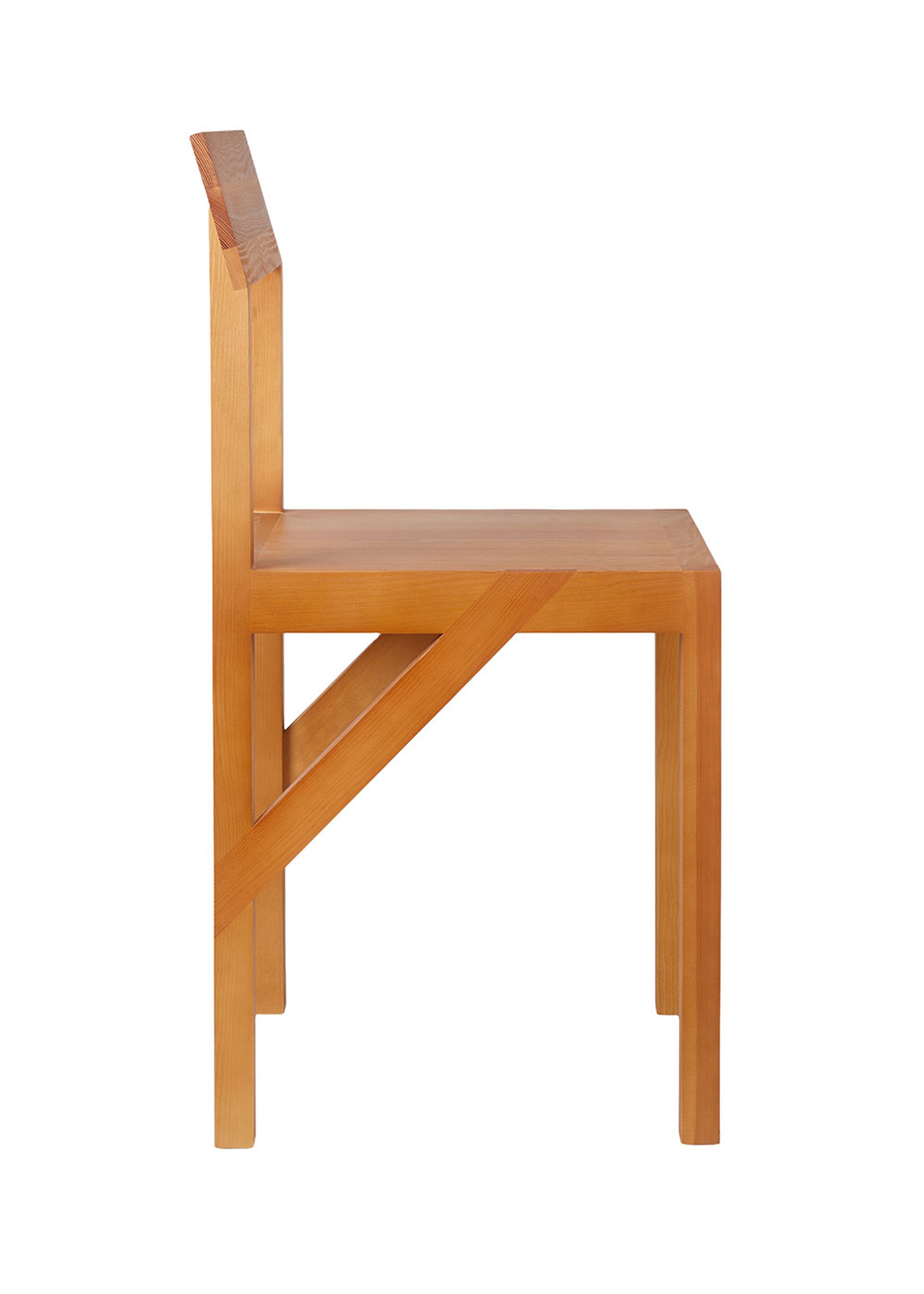 FRAMA - Dining chair - Bracket Chair - Warm Brown Pine