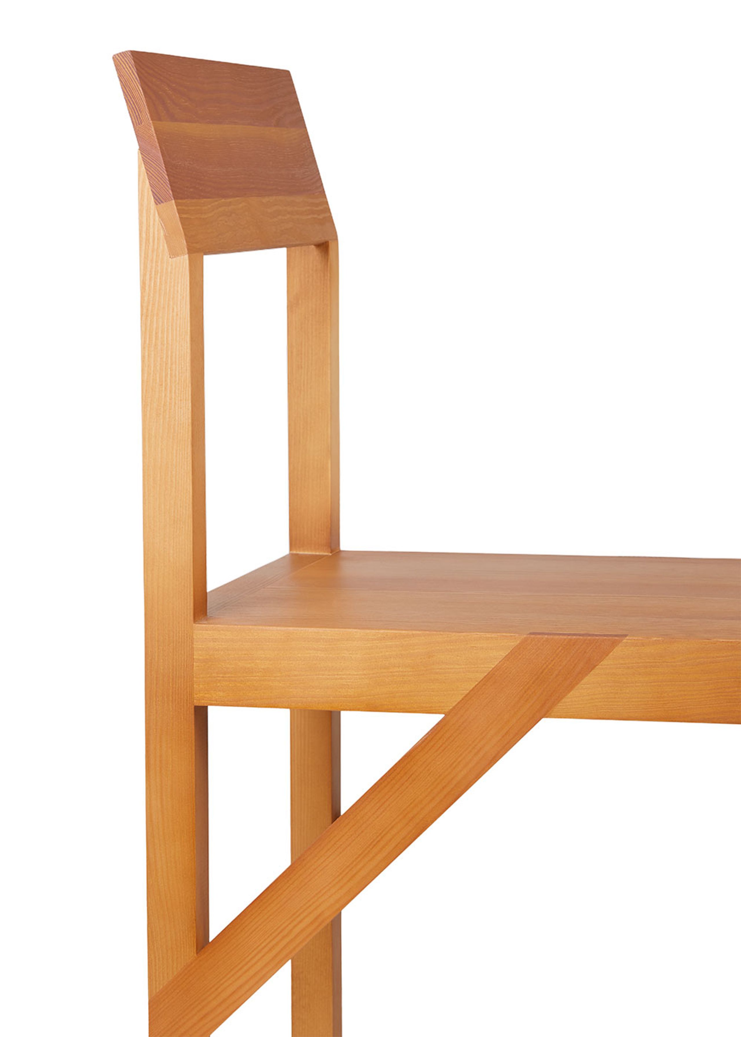 FRAMA - Dining chair - Bracket Chair - Warm Brown Pine