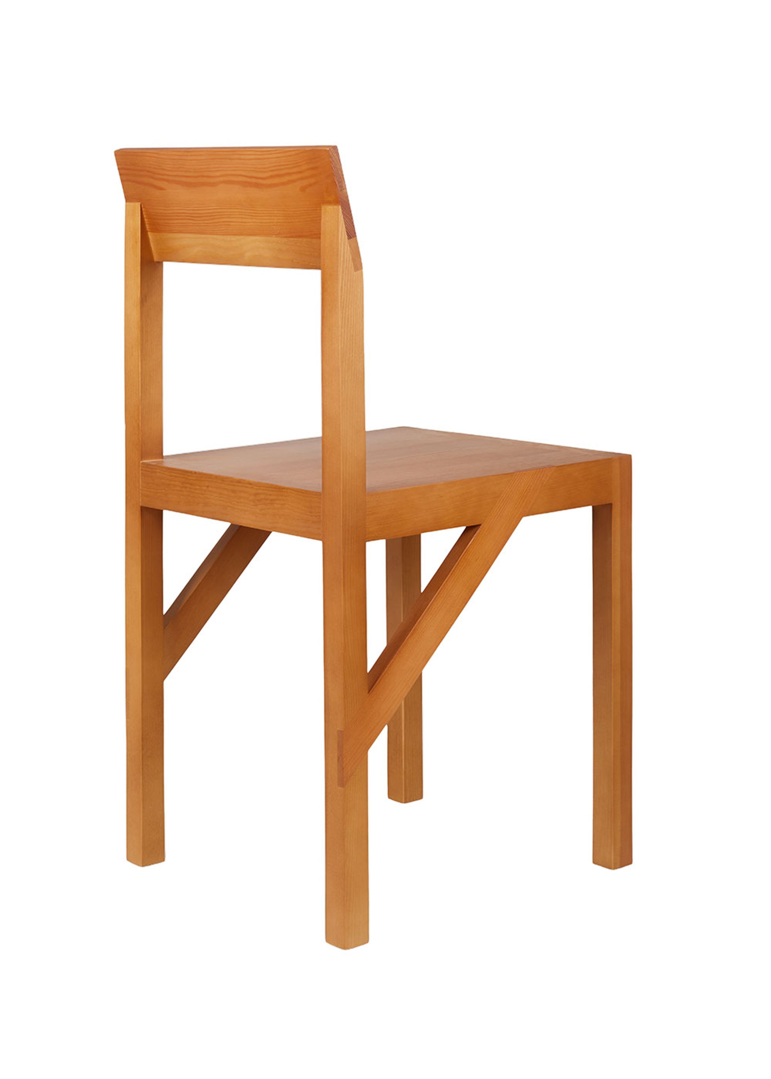 FRAMA - Dining chair - Bracket Chair - Warm Brown Pine