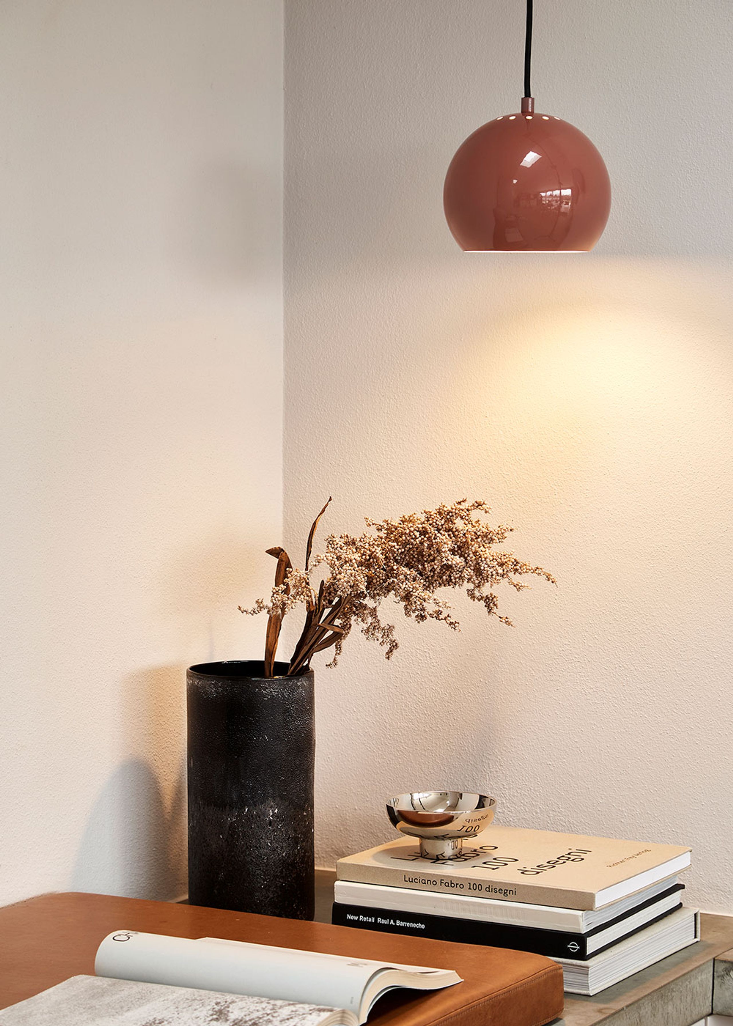 Frandsen - Pendel - Ball Pendant - Ø18 - Red Glossy