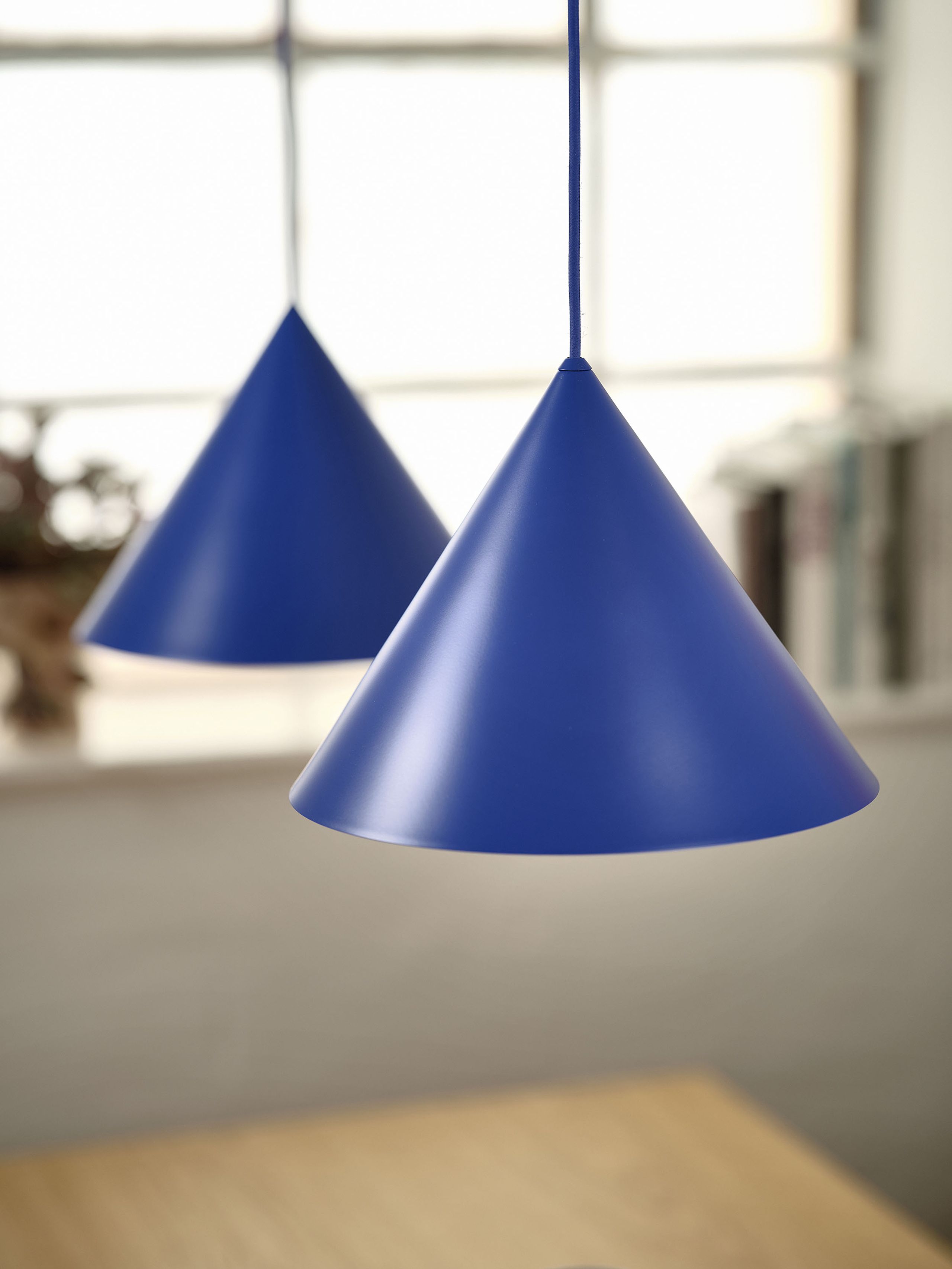 Frandsen - Pendant Lamp - Benjamin Pendant - 30 - Atomic Blue/matt