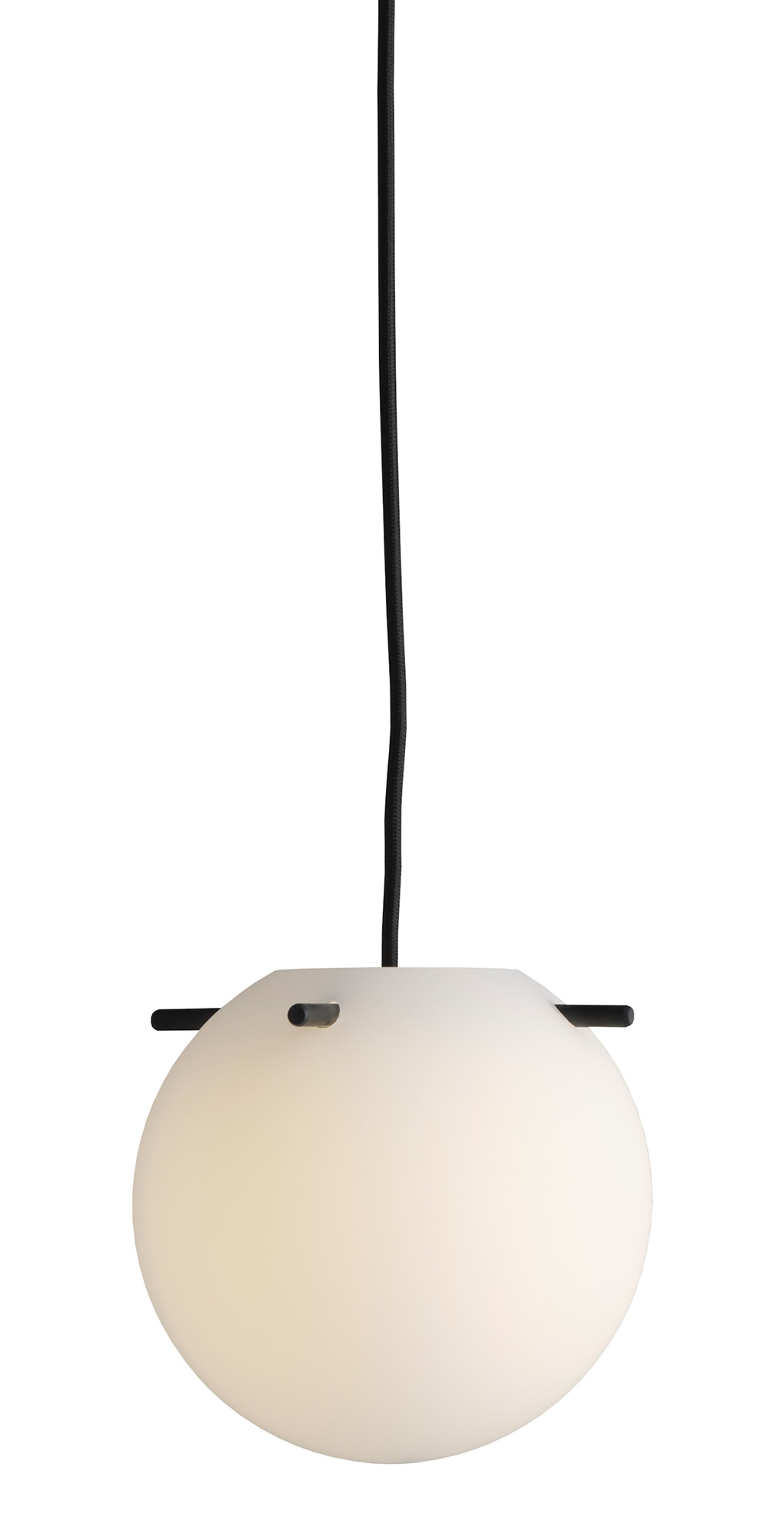 Frandsen - Pendant lamp - Koi Pendant - Opal White/Black Sticks