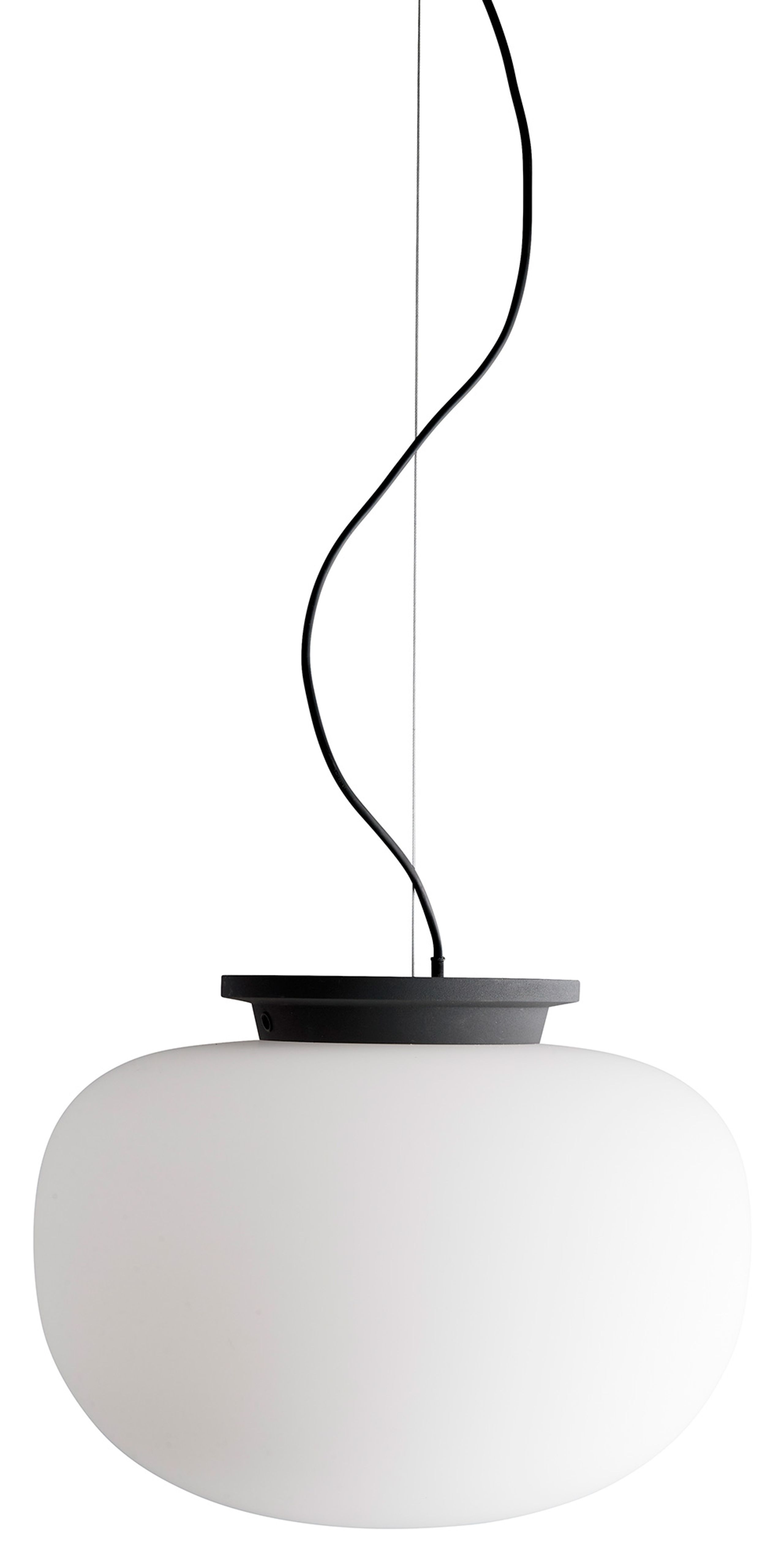 Frandsen - Pendelleuchte - Supernate Pendant - Opal White/Black