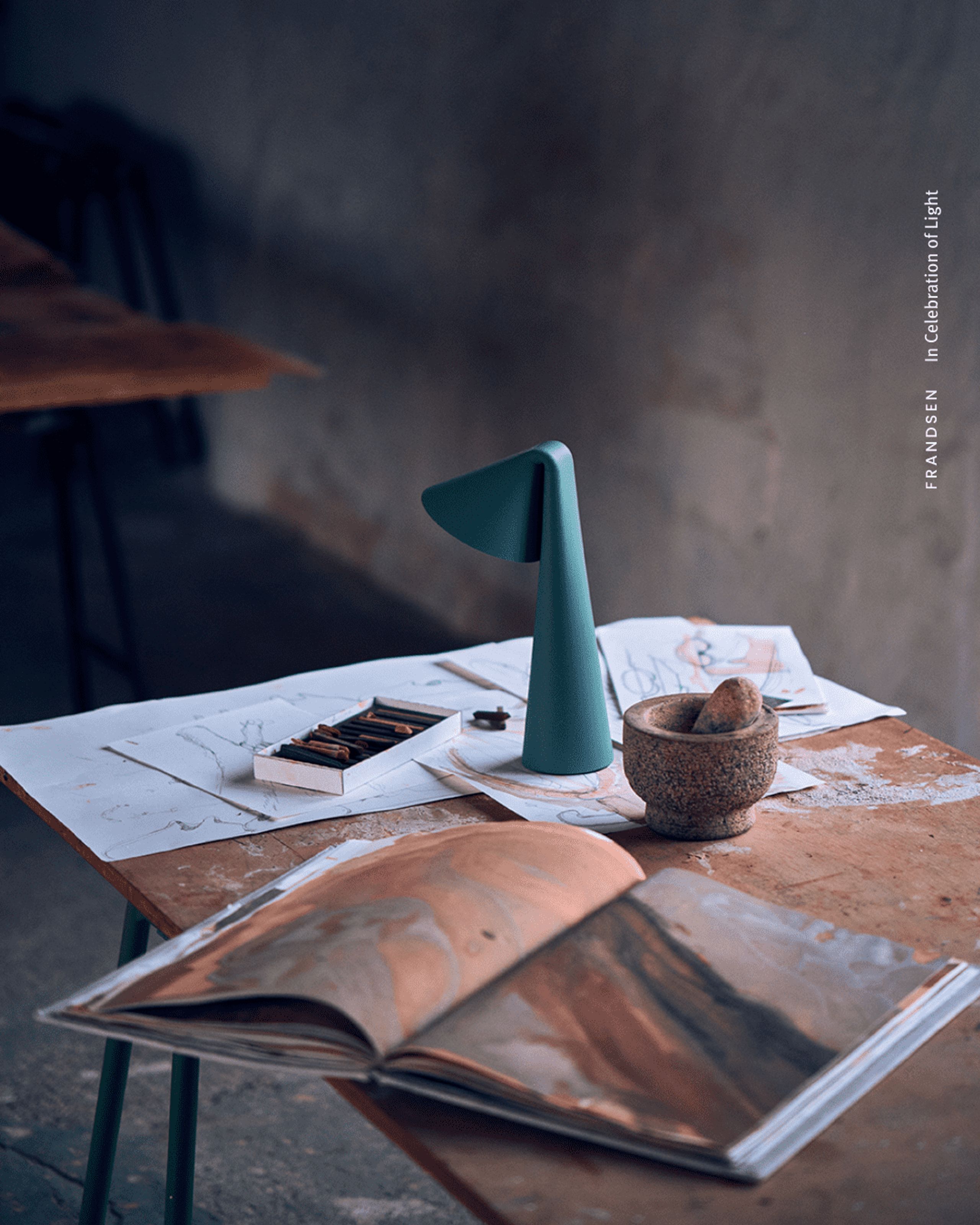 Frandsen - Portable lamp - Ami Portable Lamp - Sage Green