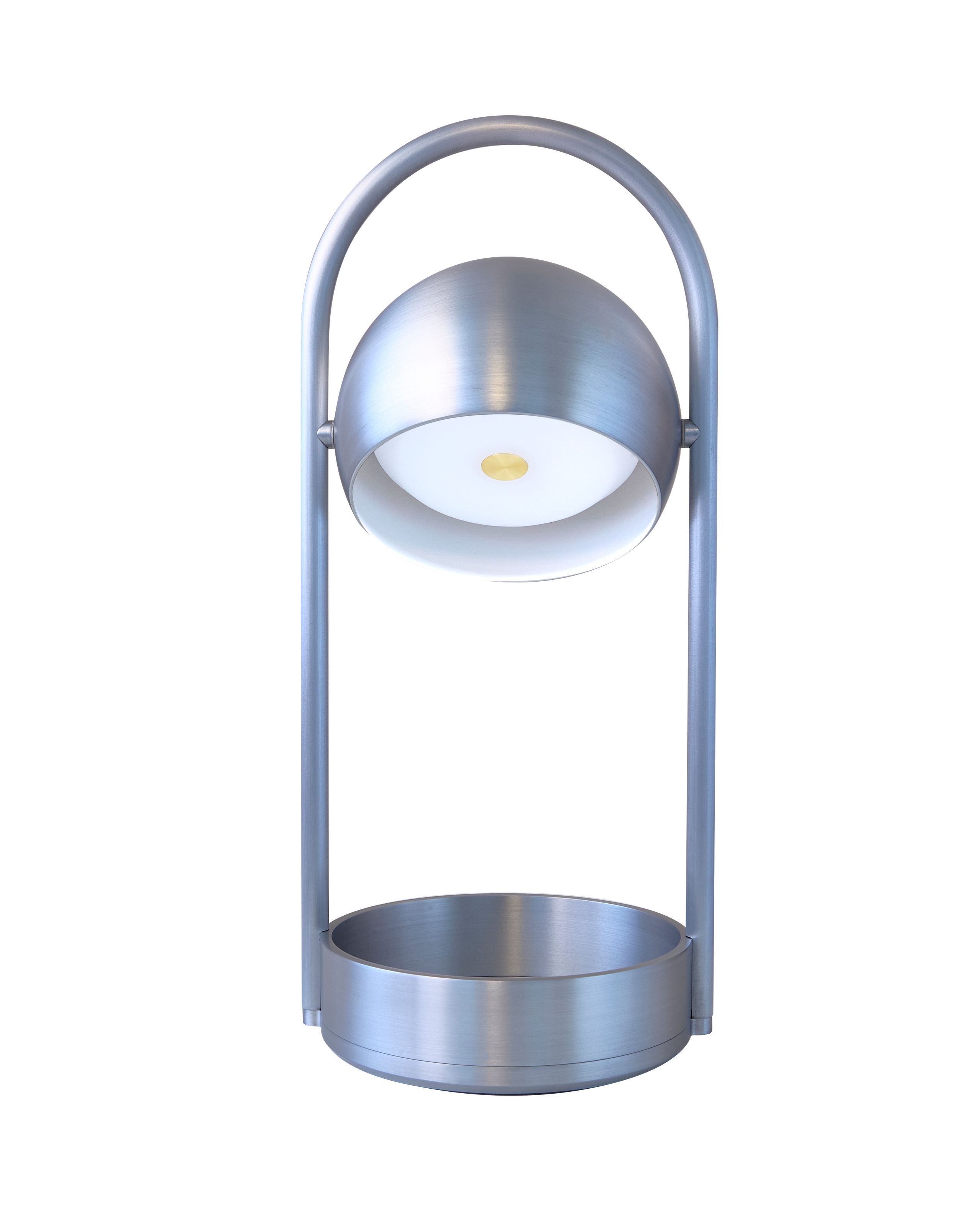 Frandsen - Lampe portable - Ball Portable Table Lamp - Brushed Aluminium