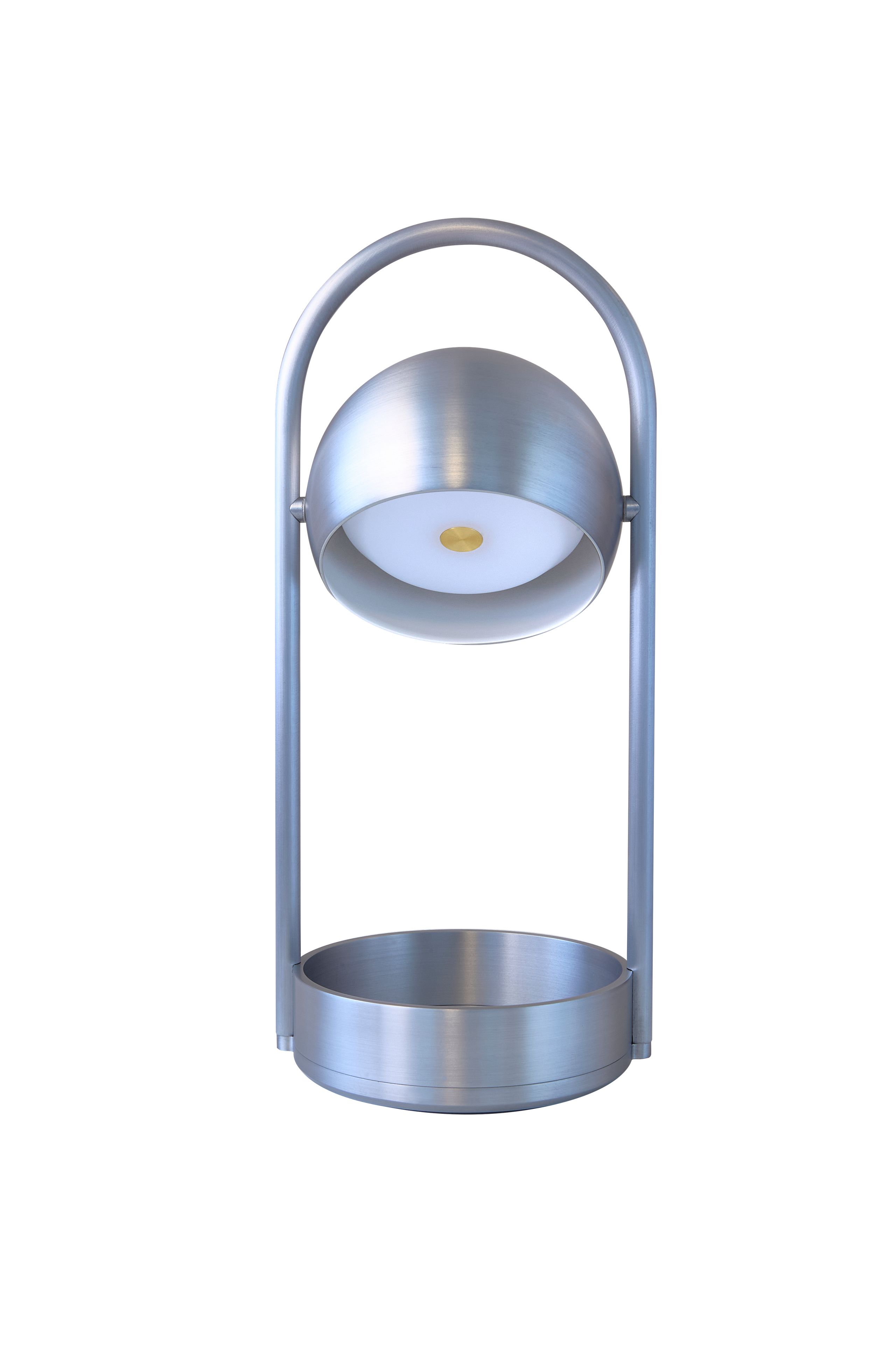Frandsen - Lampe portable - Ball Portable Table Lamp - Brushed Aluminium