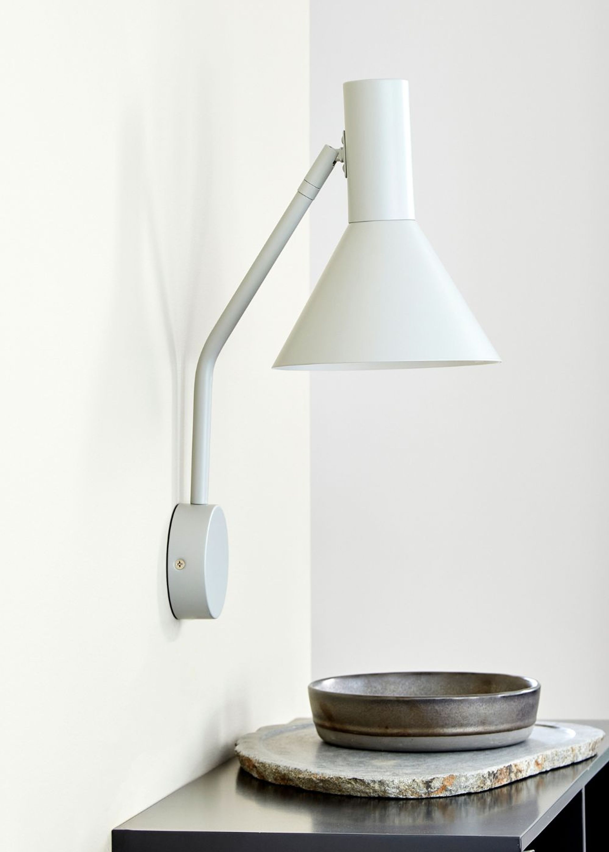Frandsen - Wandlampe - Lyss Wall Lamp - Matt Light Grey