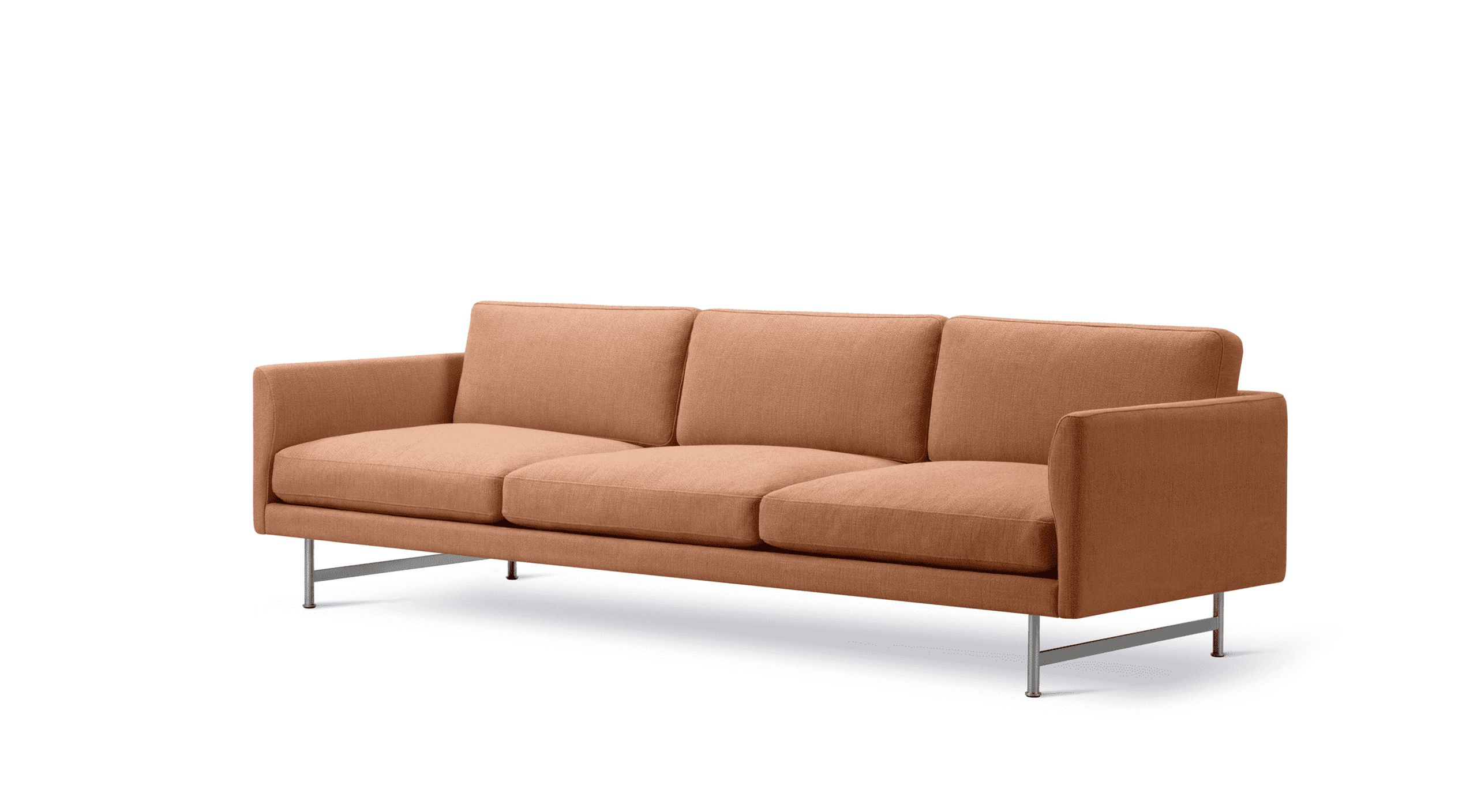 Fredericia Furniture - Divano per 3 persone - Calmo Sofa 80 5623 by Hugo Passos - Ecriture 570 / Black