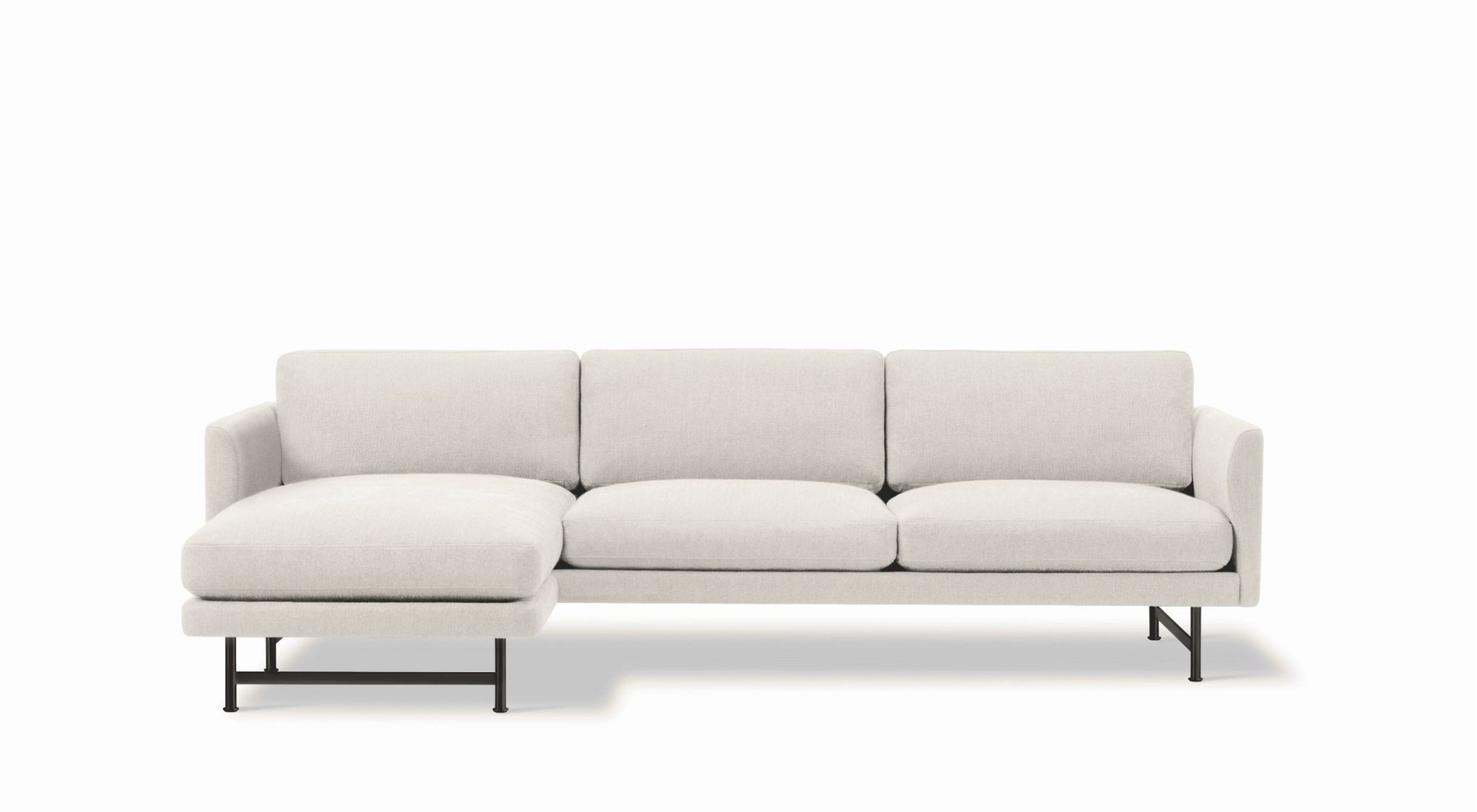 Fredericia Furniture - 3 Person sofa - Calmo Sofa 80 5625 by Hugo Passos - Ecriture 210 / Black