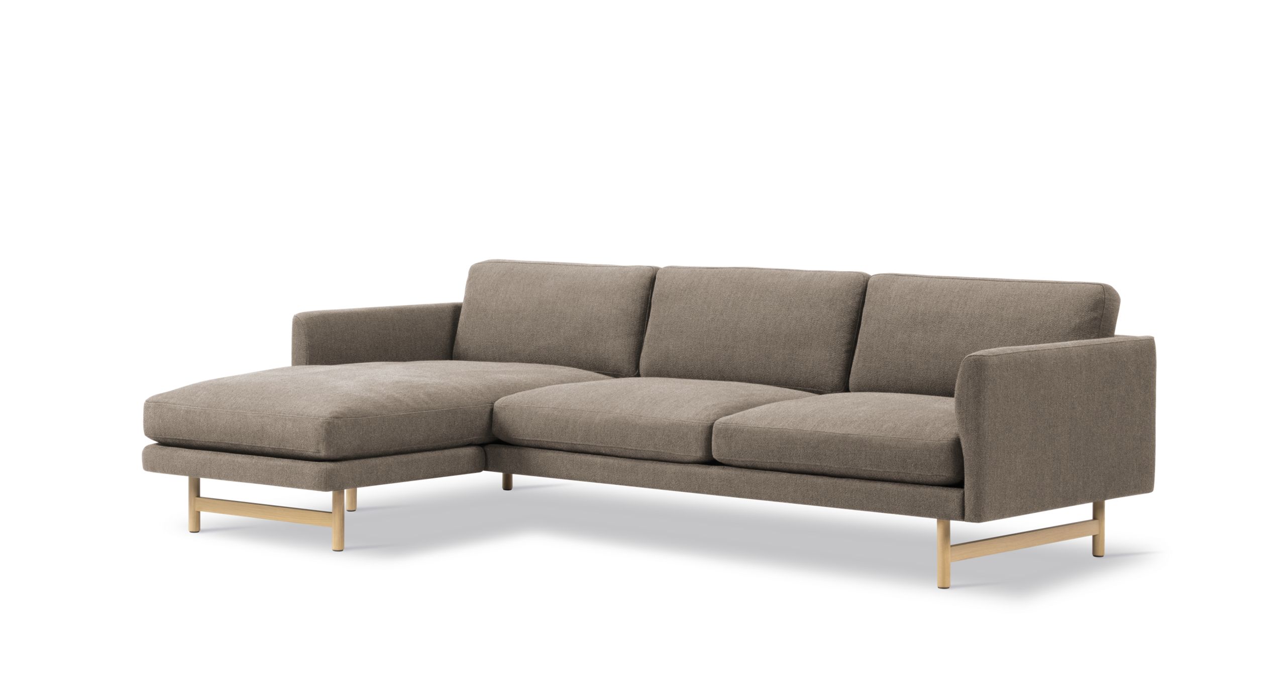 Fredericia Furniture - 3-Sitzer-Sofa - Calmo Sofa 80 5625 by Hugo Passos - Ecriture 270 / Lacquered Oak