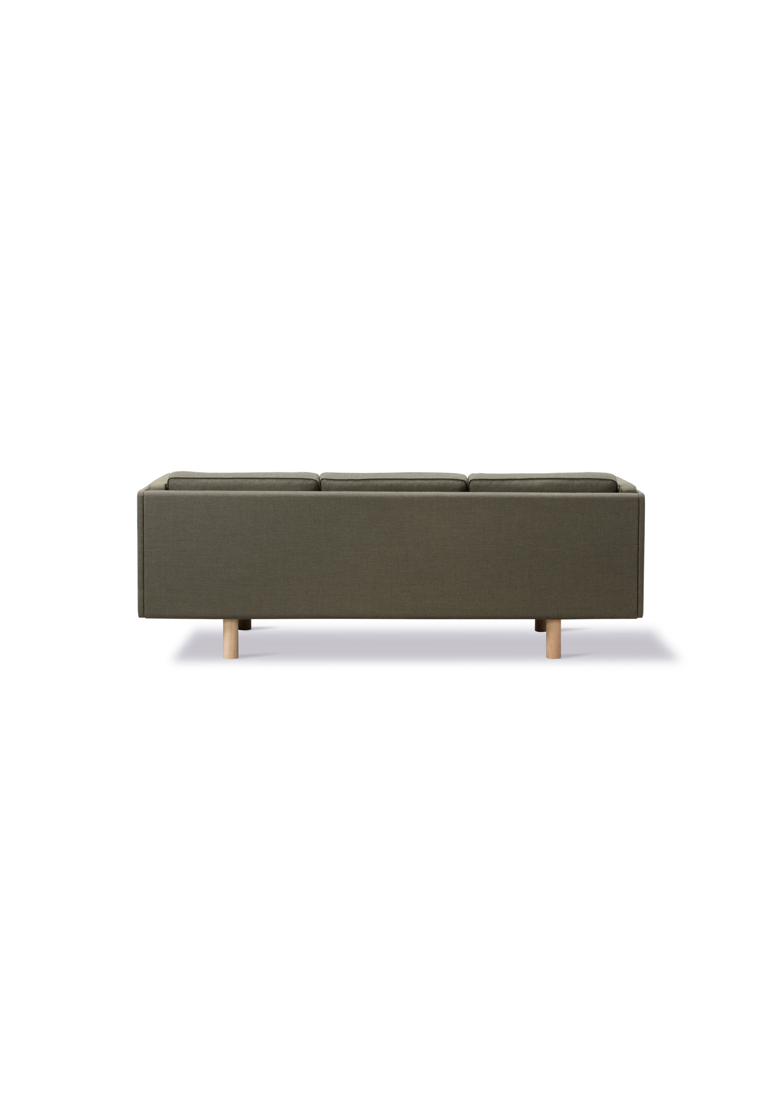 Fredericia Furniture - 3 Person Sofa - JG Sofa 6523 by Jørgen Gammelgaard - Fiord 961 / Light Oiled Oak