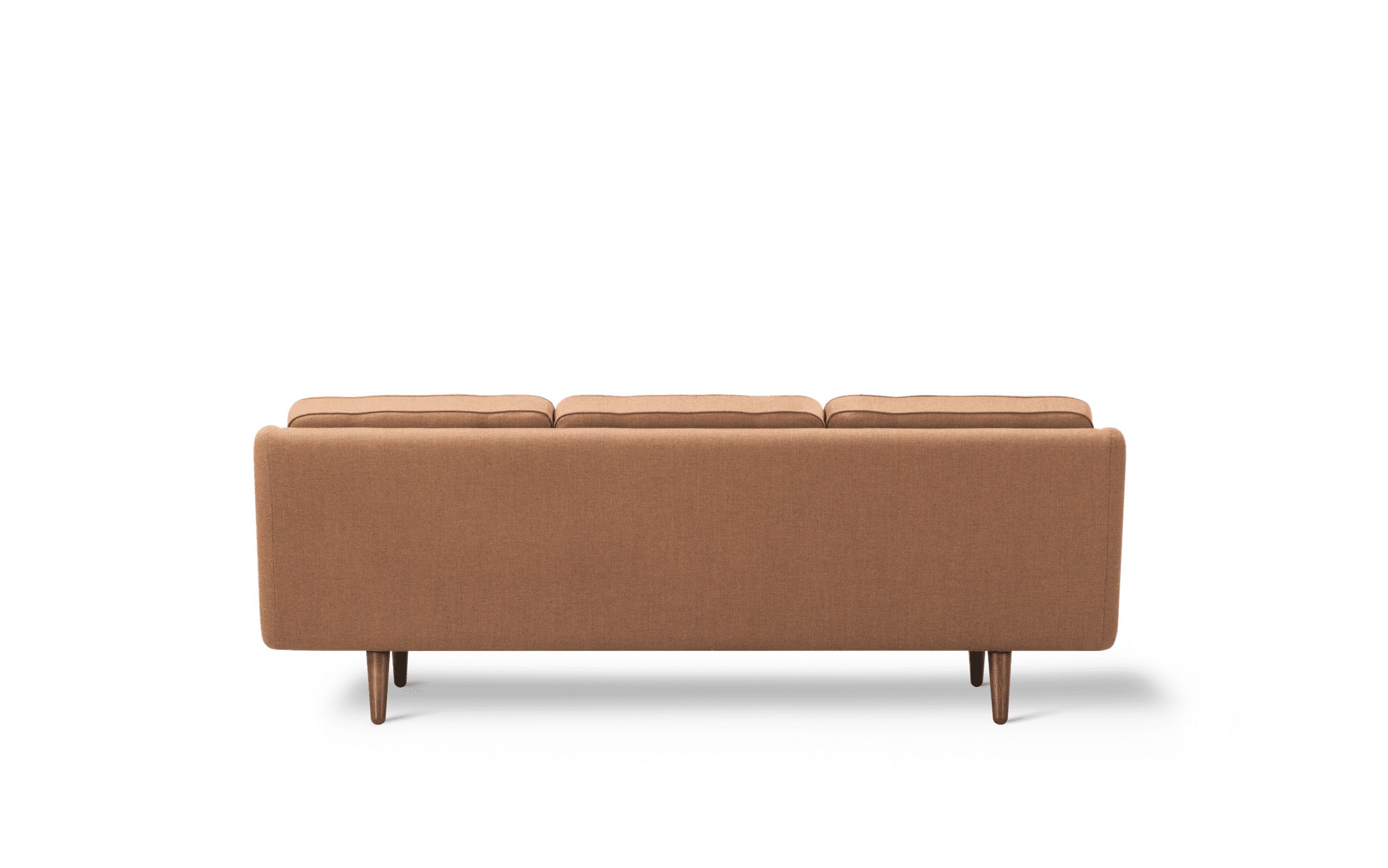 Fredericia Furniture - Pohovka pro 3 osoby - No. 1 Sofa 2003 by Børge Mogensen - Re-wool 568 / Smoked oak