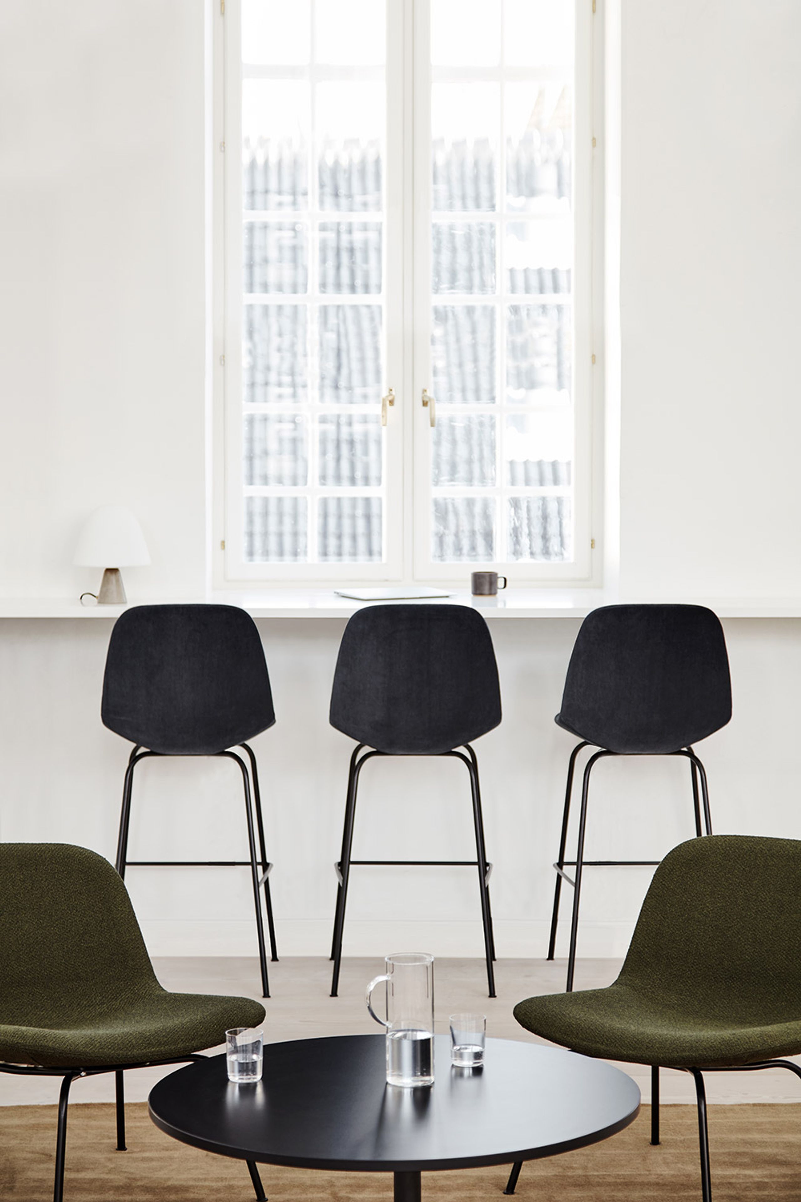 Fredericia Furniture - Consiglio - Pato Table 4684 by Welling/Ludvik - White Carrara