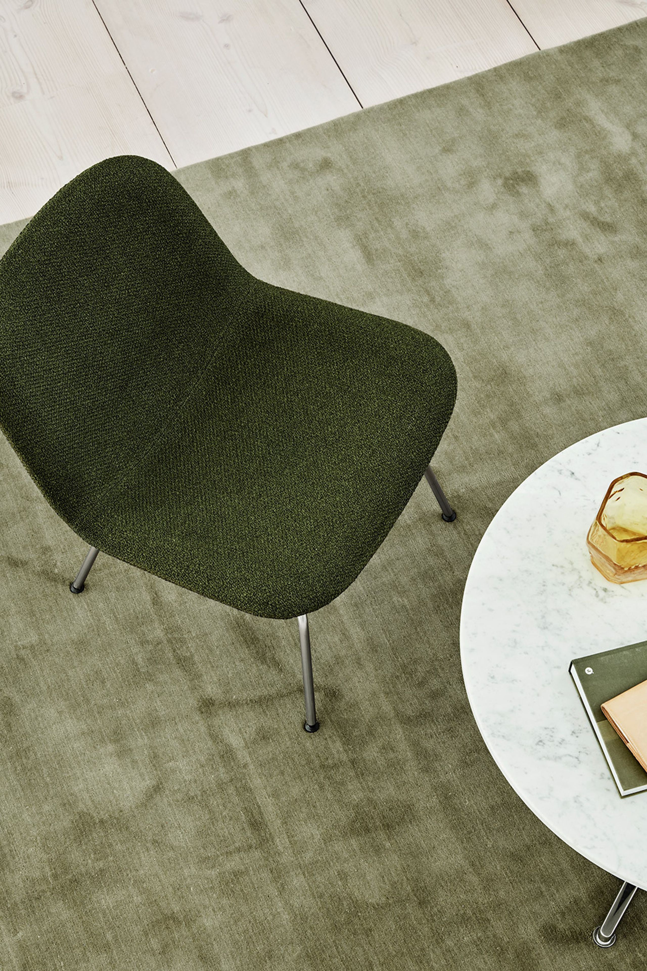 Fredericia Furniture - Consiglio - Pato Table 4684 by Welling/Ludvik - White Carrara