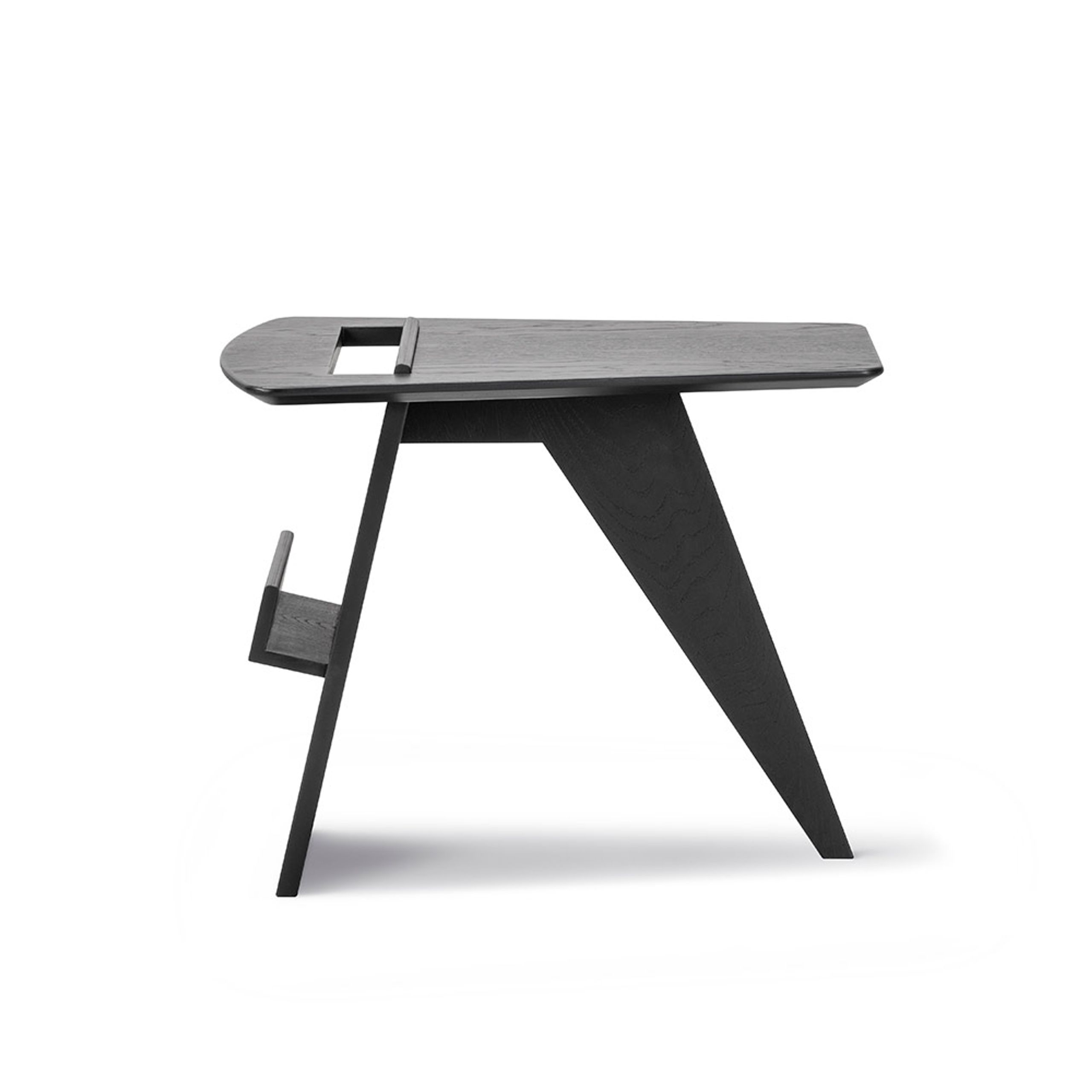 Fredericia Furniture - Table - Risom Magazine Table by Jens Risom - Black Lacquered Oak