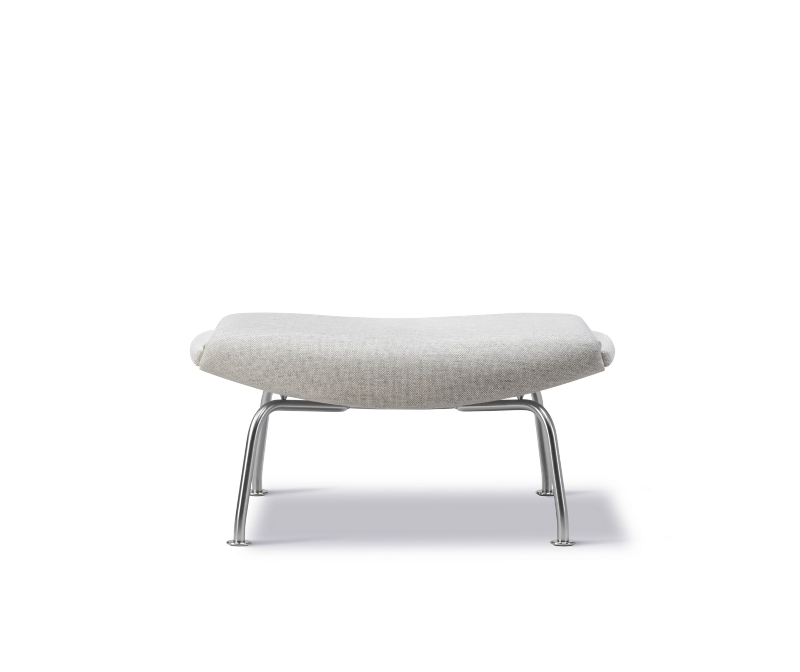 Fredericia Furniture - Footstool - Wegner Ox Ottoman 1002 by Hans J. Wegner - Hallingdal 110