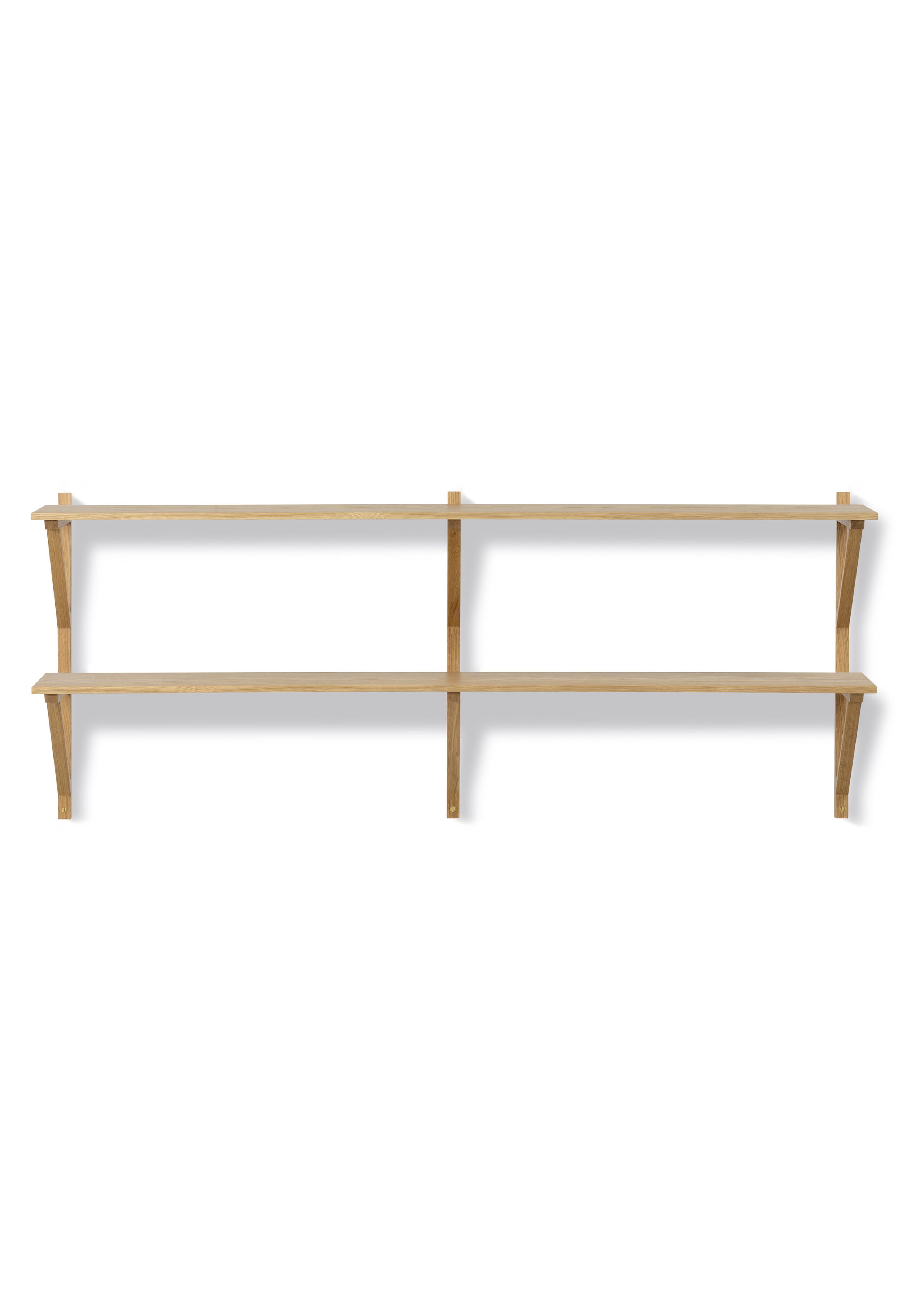 Fredericia Furniture - Prateleira - BM29 Shelf 2920 by Børge Mogensen - Lacquered Oak