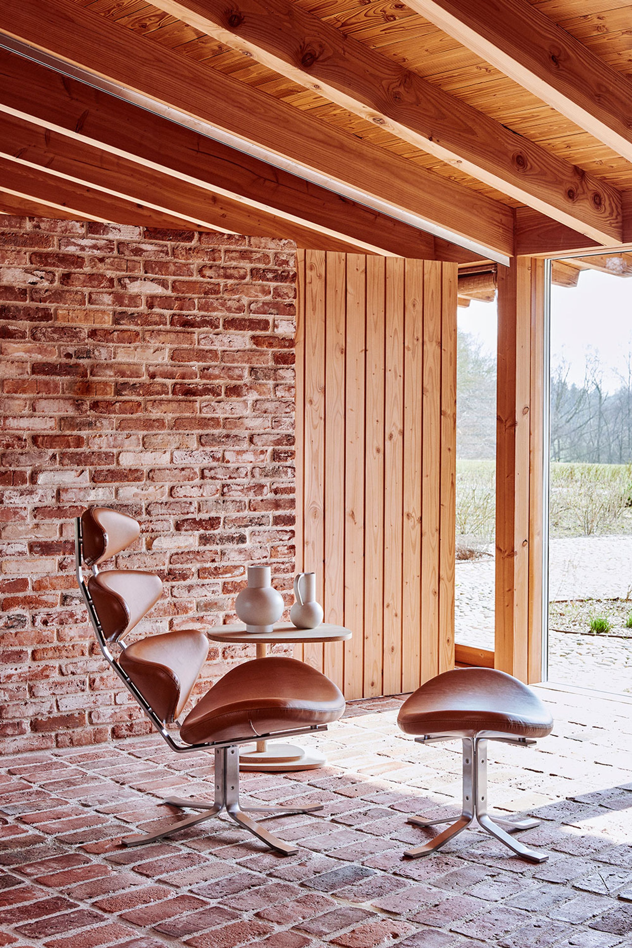 Fredericia Furniture - Sessel - Corona Chair 5000 by By Poul M. Volther - Hallingdal 110