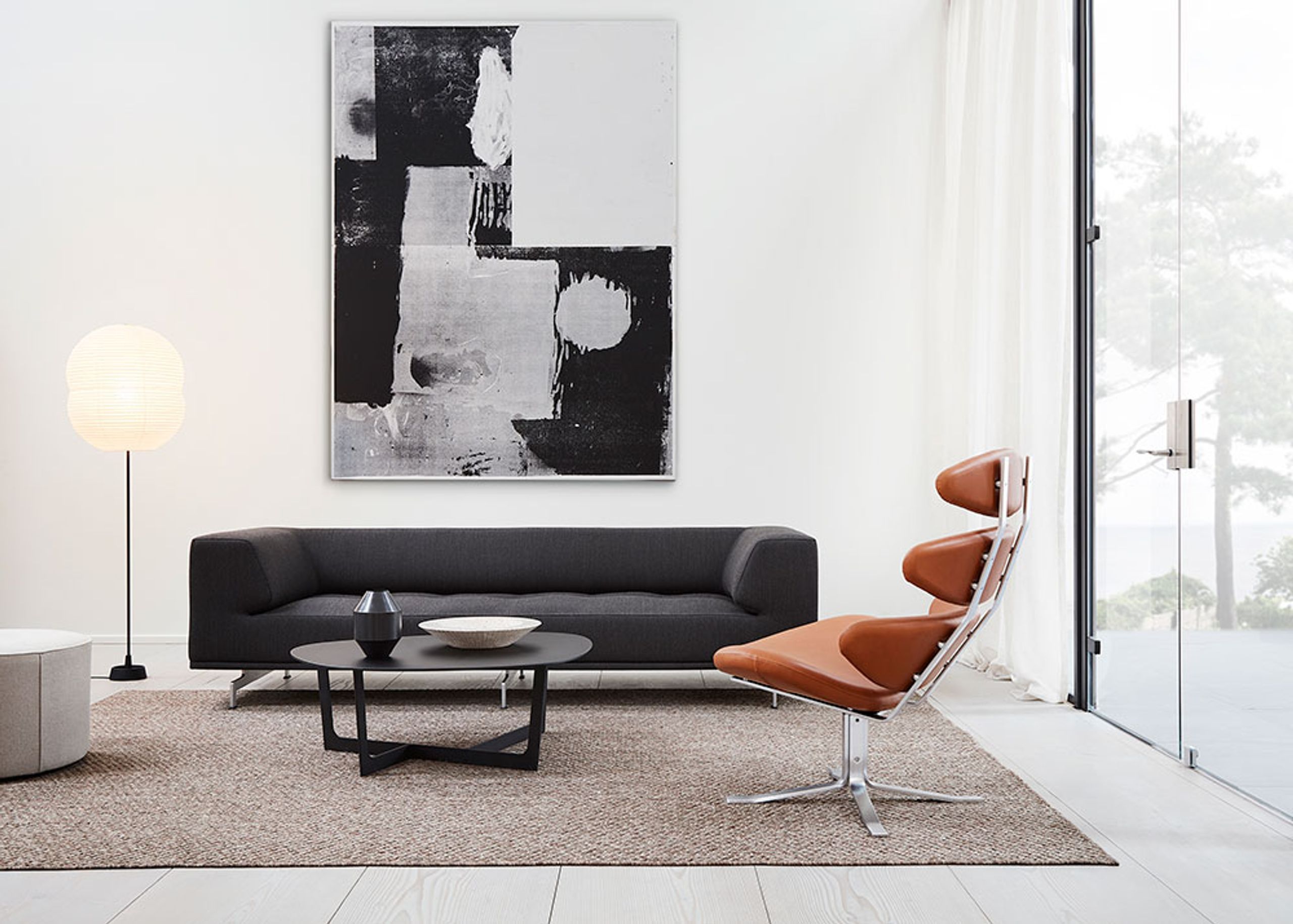 Fredericia Furniture - Sessel - Corona Chair 5000 by By Poul M. Volther - Hallingdal 110