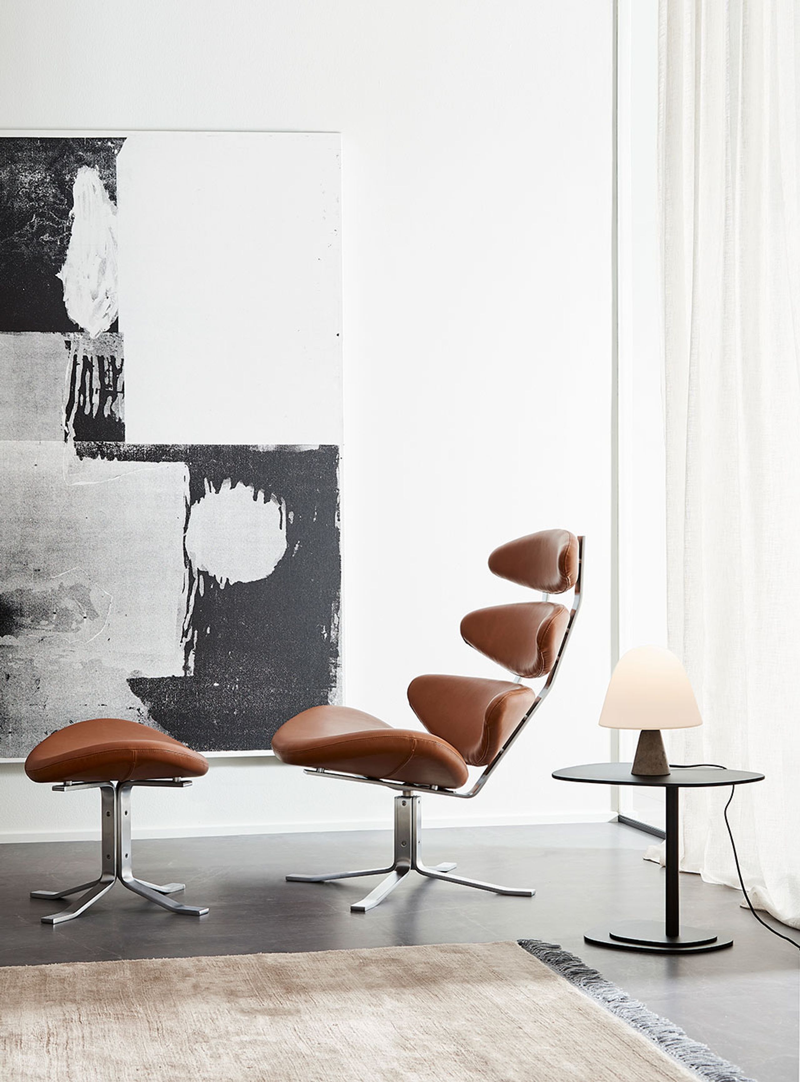 Fredericia Furniture - Sessel - Corona Chair 5000 by By Poul M. Volther - Hallingdal 110