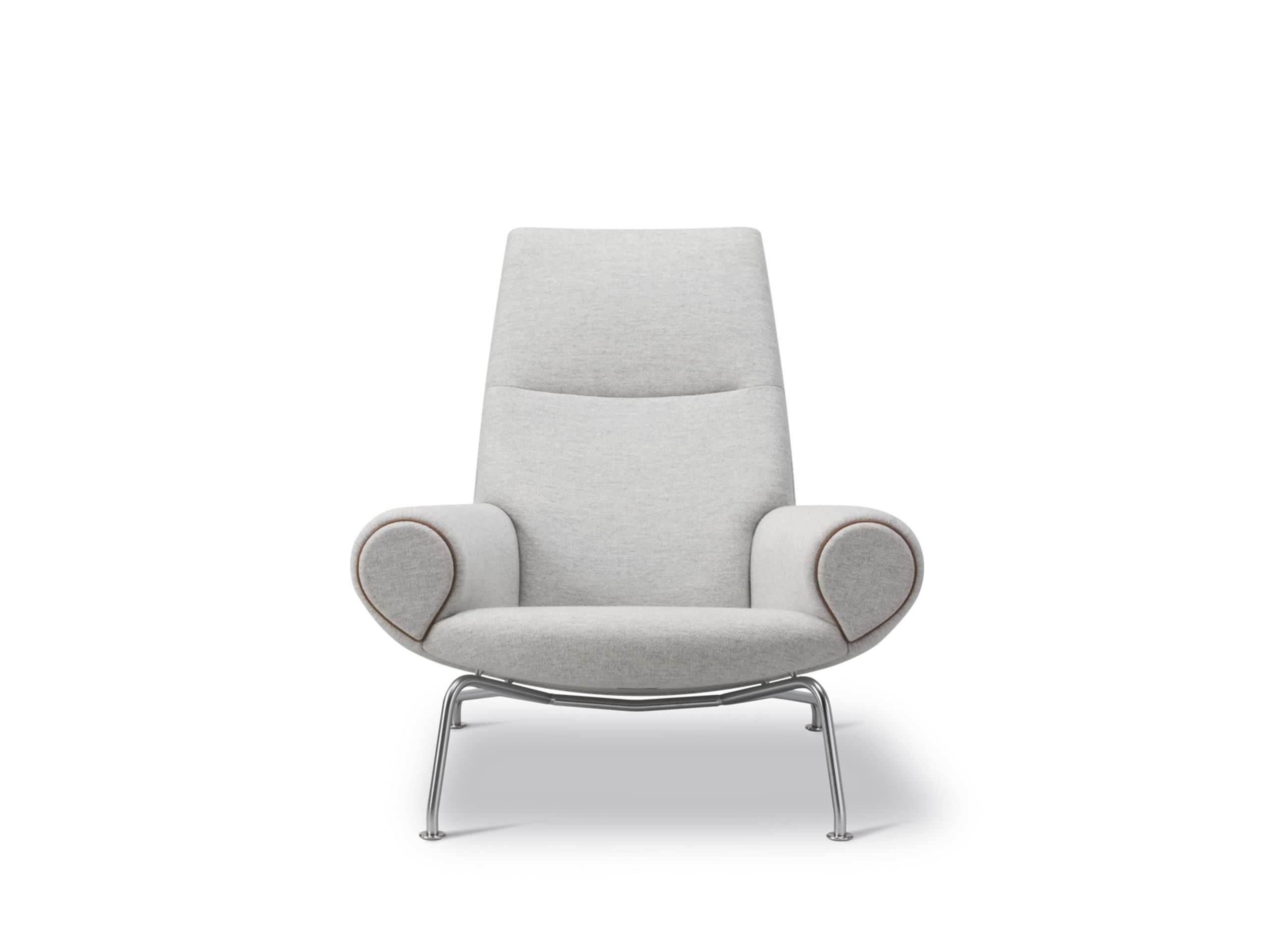 Fredericia Furniture - Fotel - Wegner Queen Chair 1010 by Hans J. Wegner - Hallingdal 110