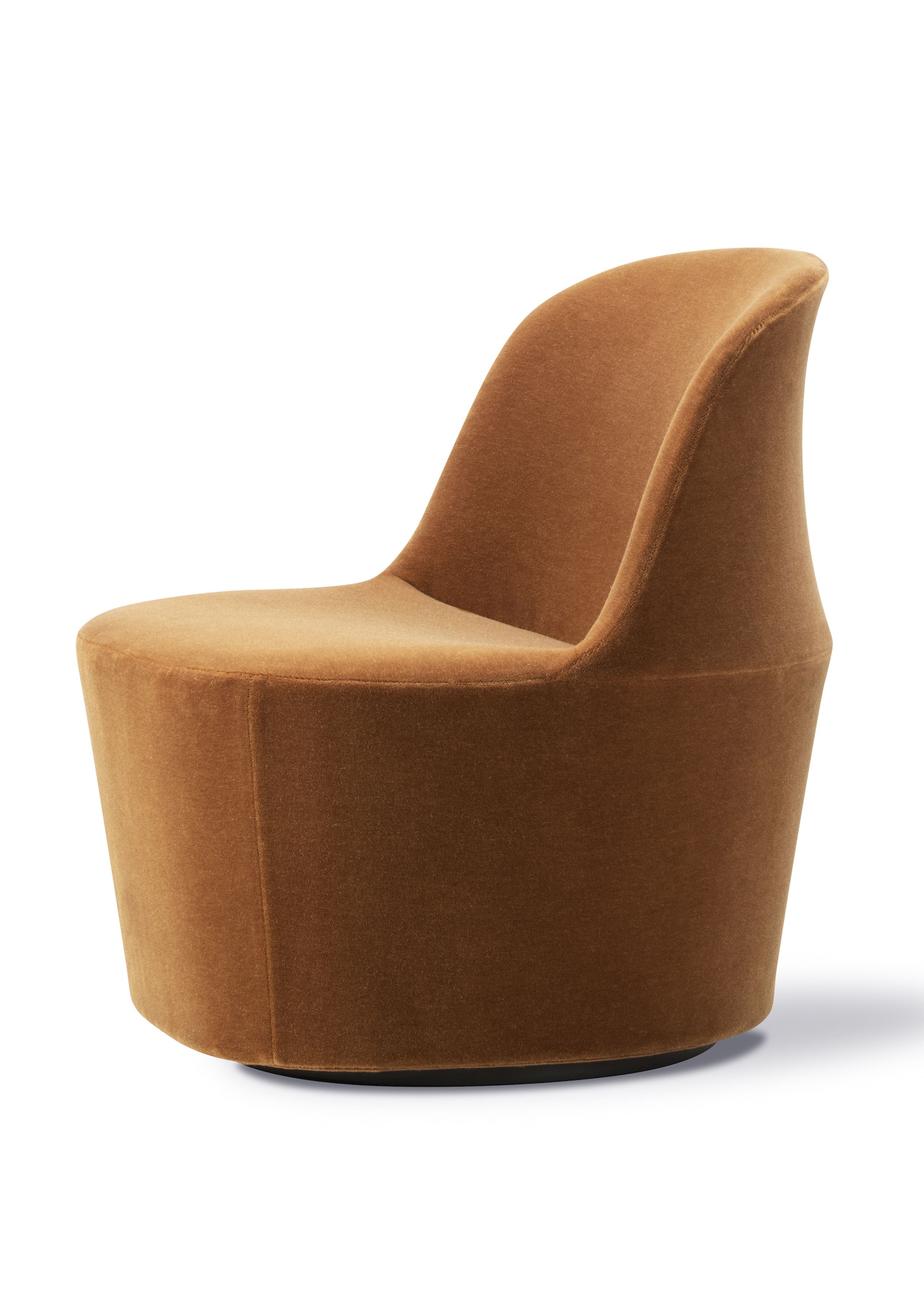 Fredericia Furniture - Loungestol - Gomo Lounge Chair 5721 by Hugo Passos - Grand Mohair 2103