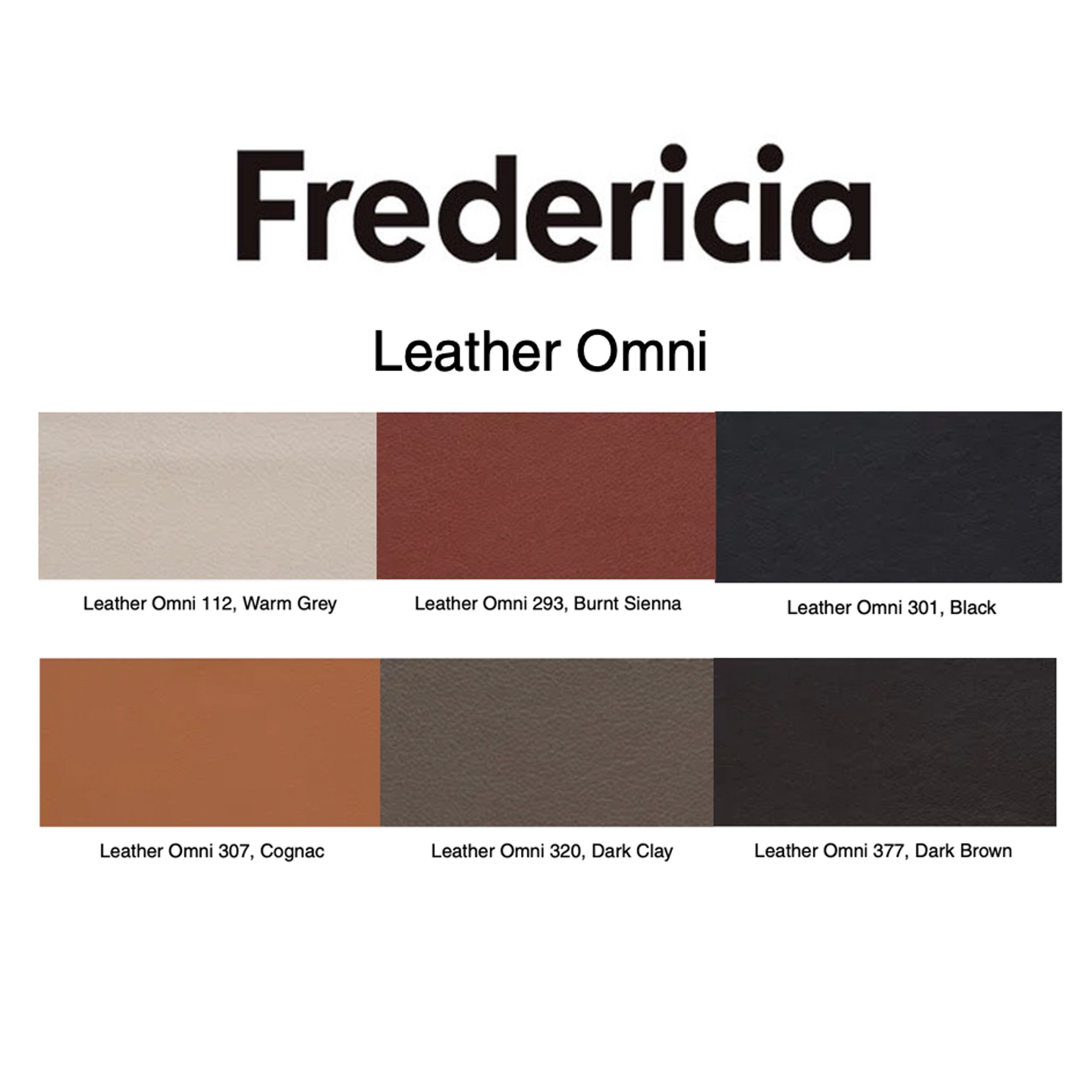 Fredericia Furniture - Puf - Mono Pouf 7423 by Due & Trampedach - Omni 307 Cognac