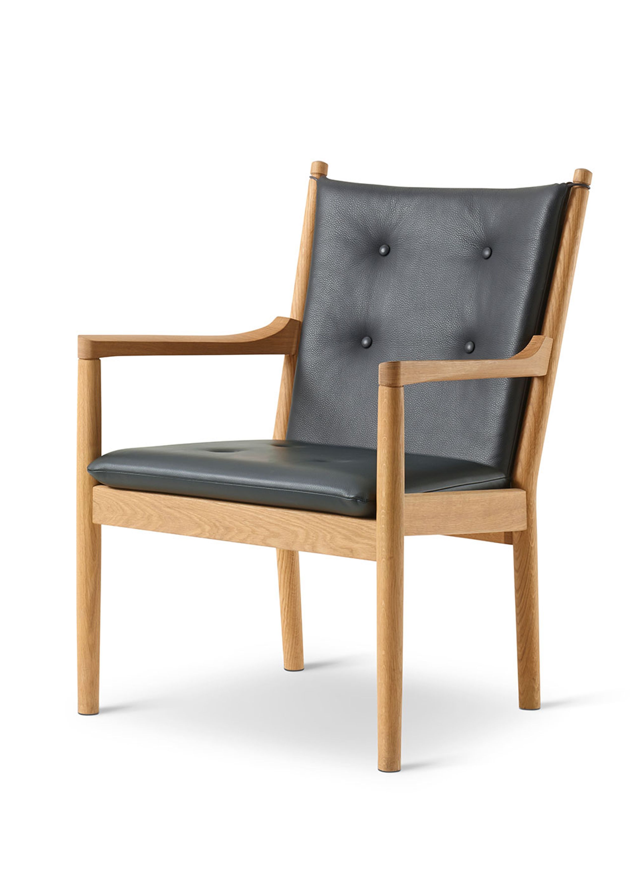 Fredericia Furniture - Sofa - 1788 Chair by Børge Mogensen - Primo 88 Black