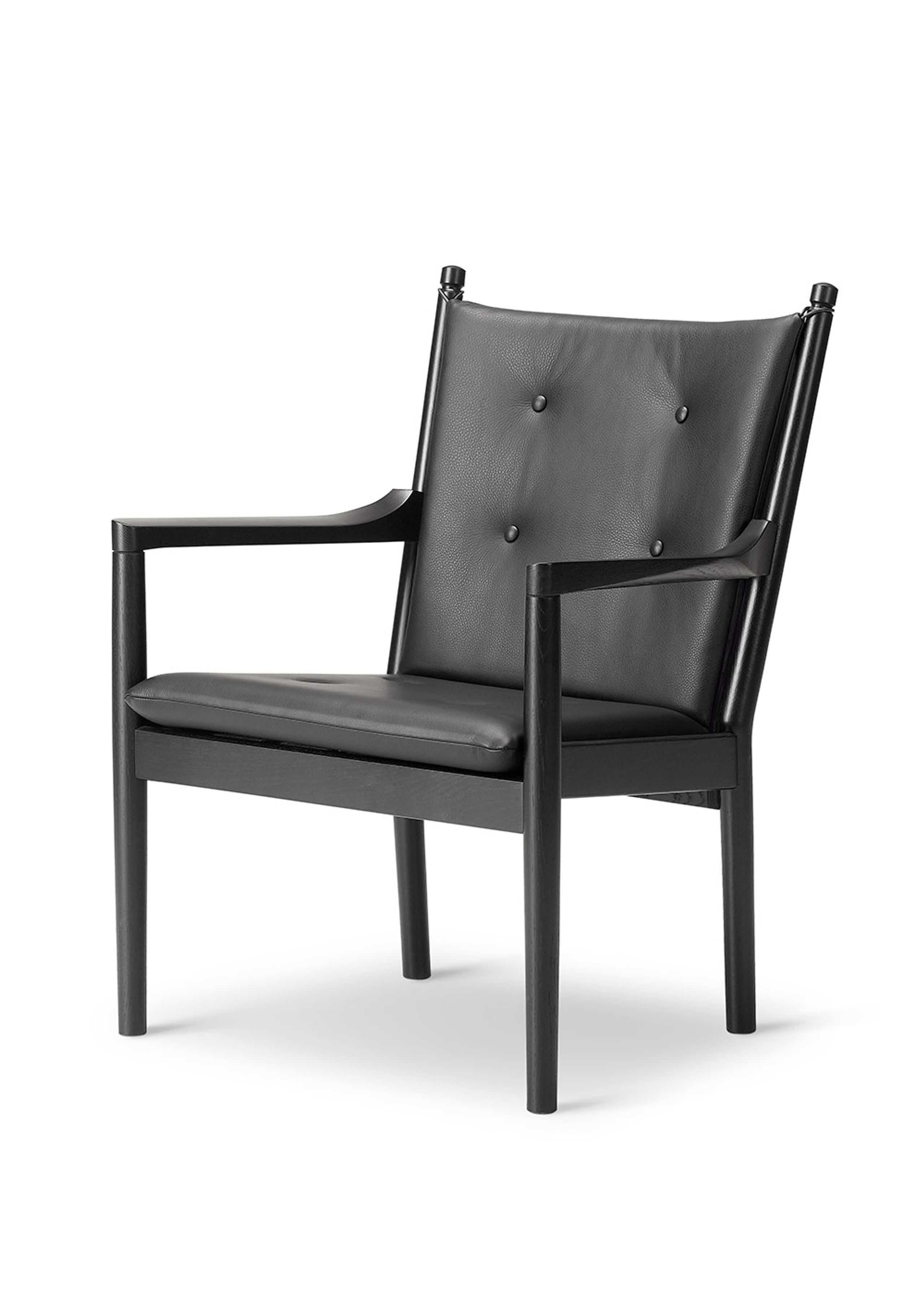 Fredericia Furniture - Sofa - 1788 Chair by Børge Mogensen - Primo 88 Black
