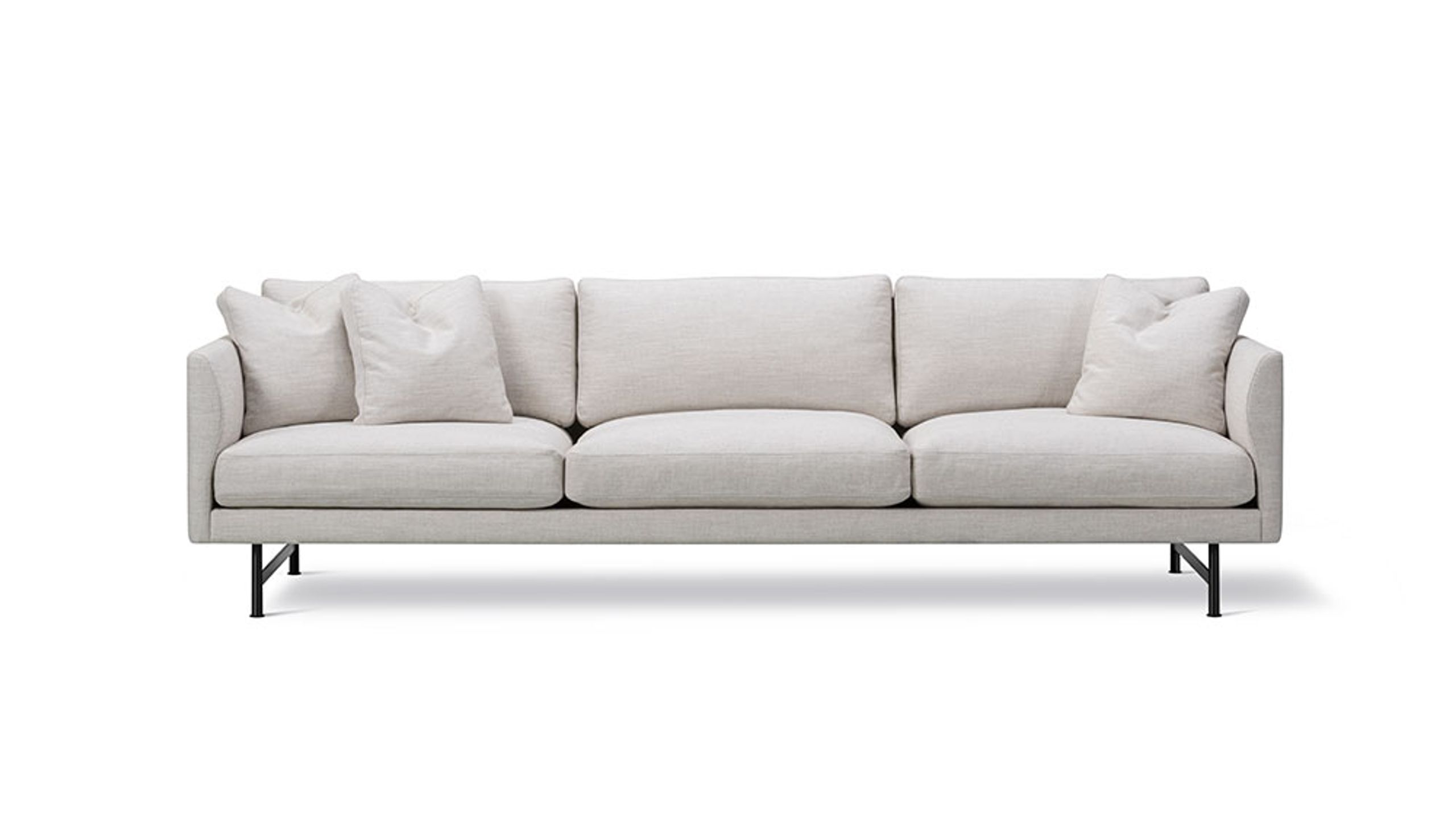 Fredericia Furniture - Divano - Calmo Sofa 80 5623 by Hugo Passos - Ruskin 10 / Black