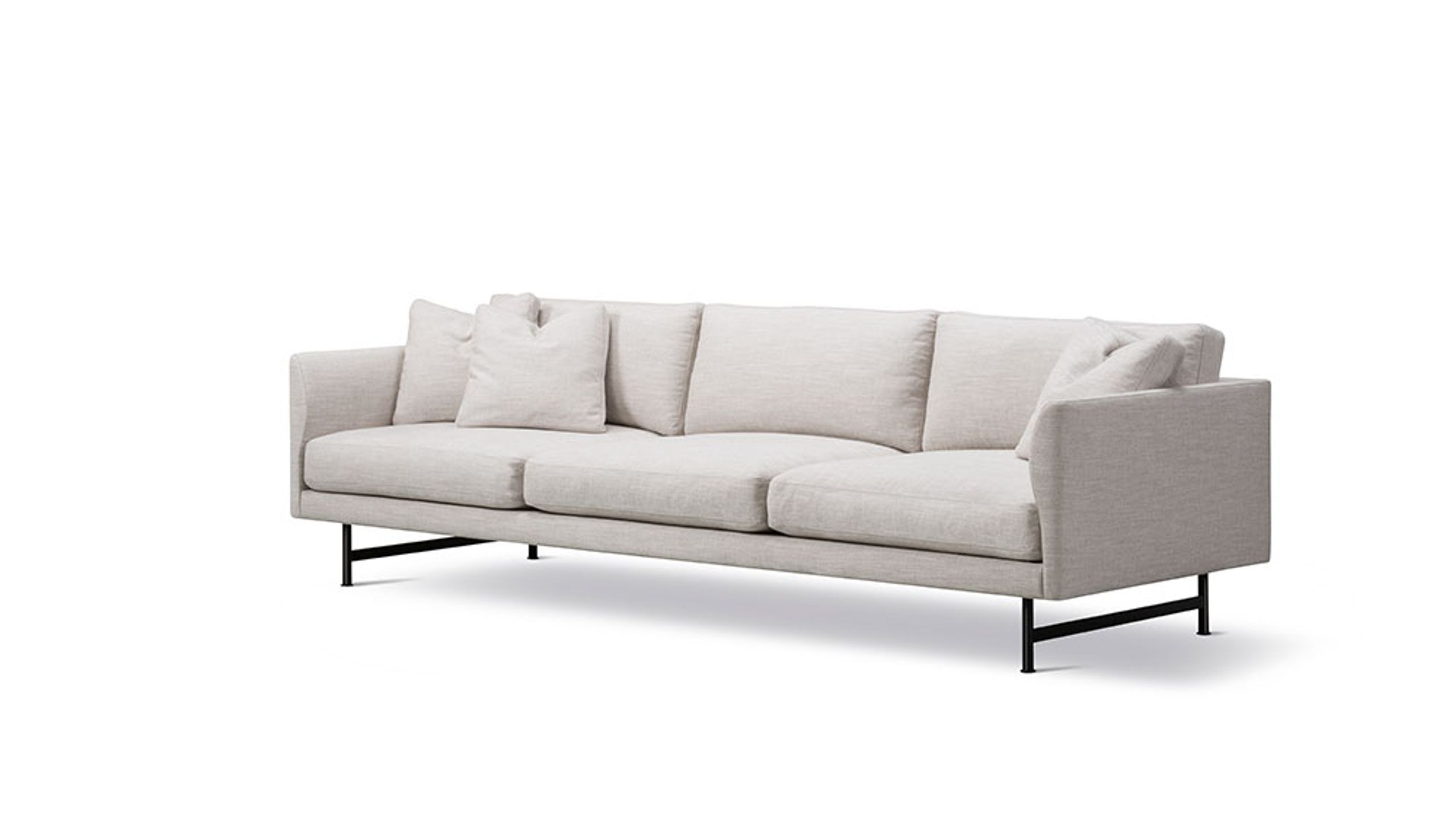 Fredericia Furniture - Divano - Calmo Sofa 80 5623 by Hugo Passos - Ruskin 10 / Black