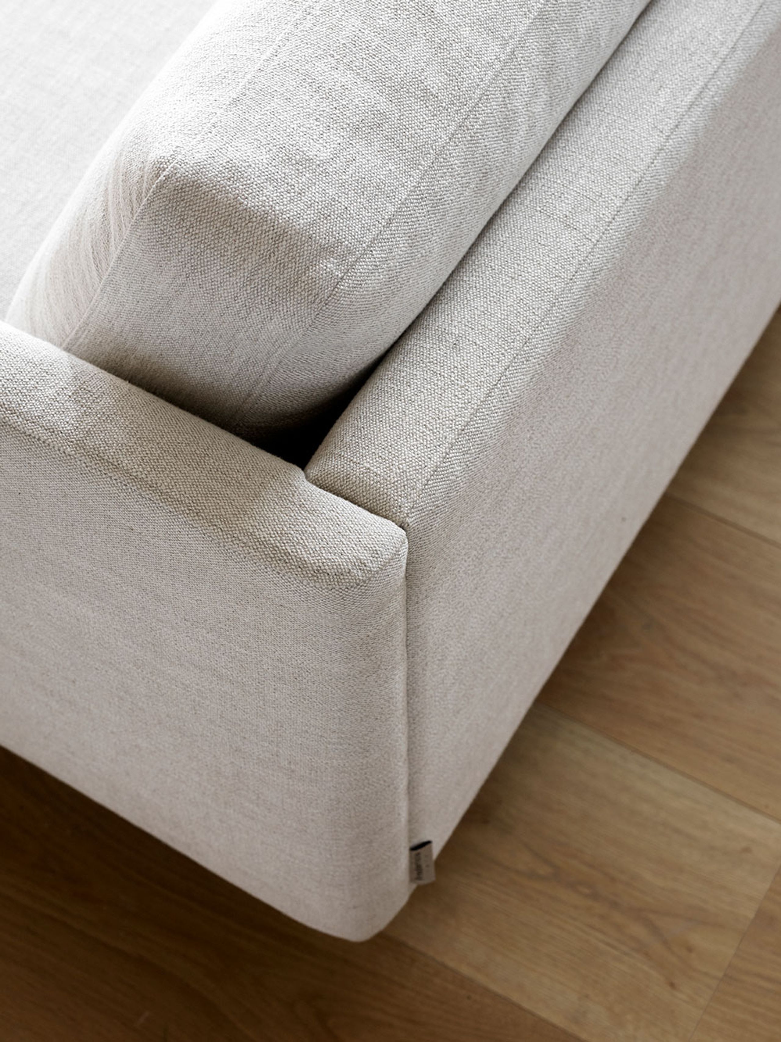 Fredericia Furniture - Couch - Calmo Sofa 80 5623 by Hugo Passos - Sunniva 717 / Black