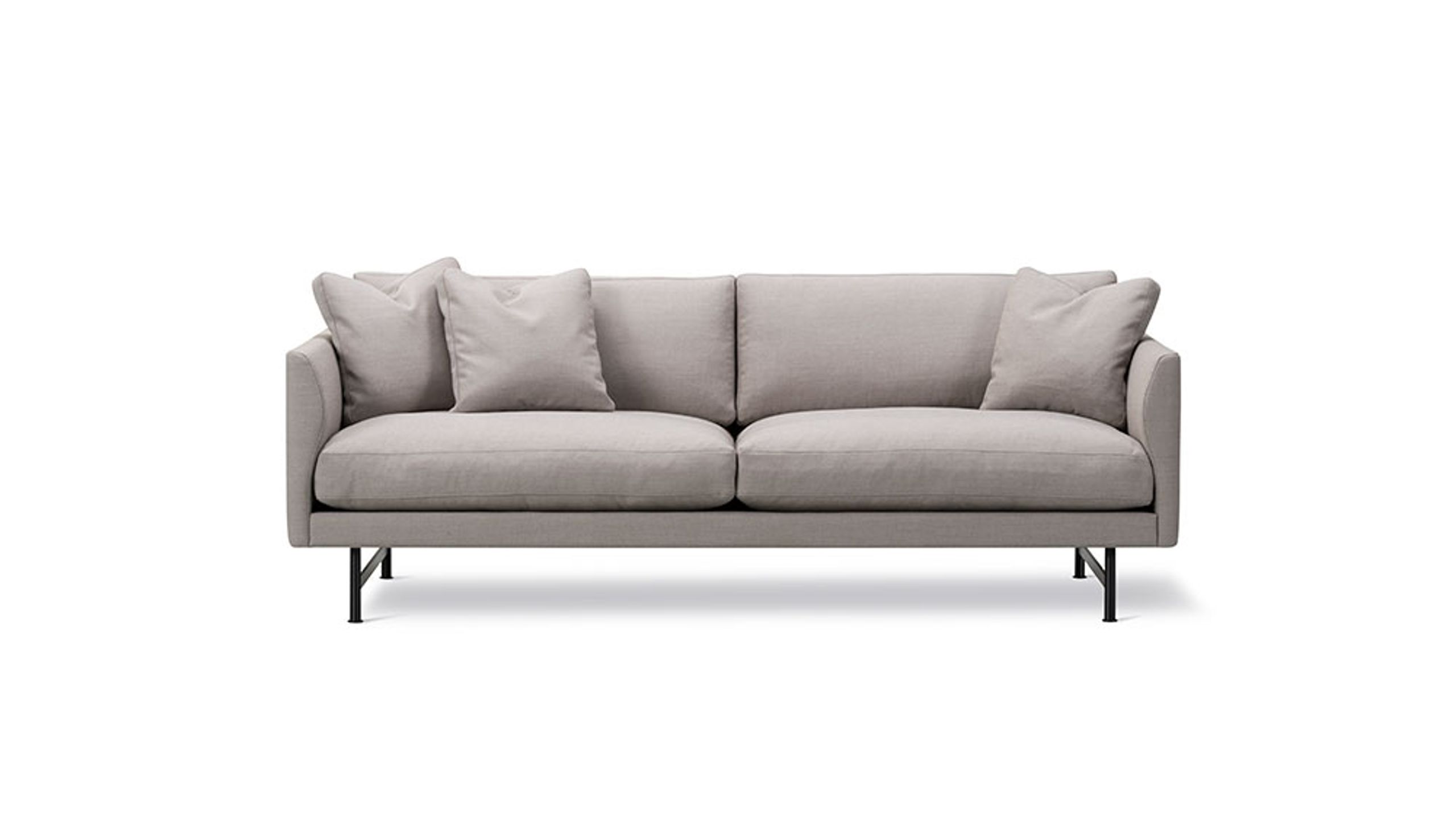 Fredericia Furniture - Sohva - Calmo Sofa 95 5652 by Hugo Passos - Rime 231 / Black