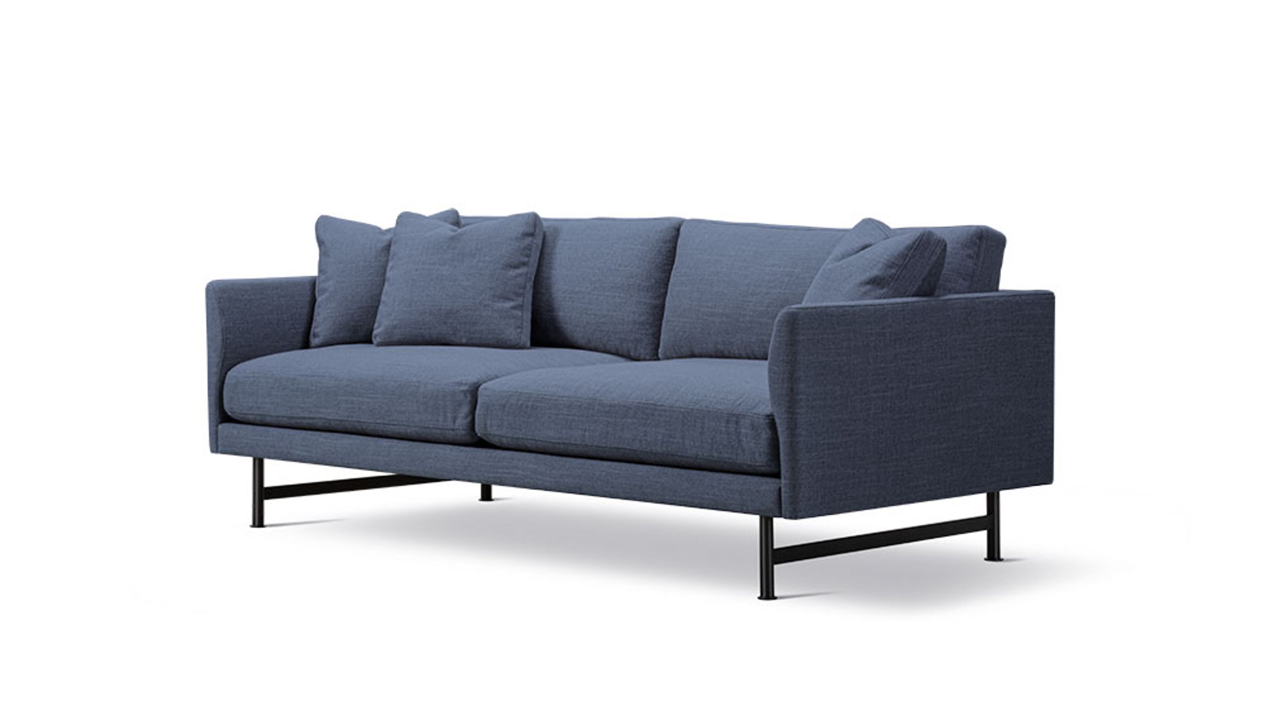Fredericia Furniture - Soffa - Calmo Sofa 95 5652 by Hugo Passos - Sunniva 783 / Black