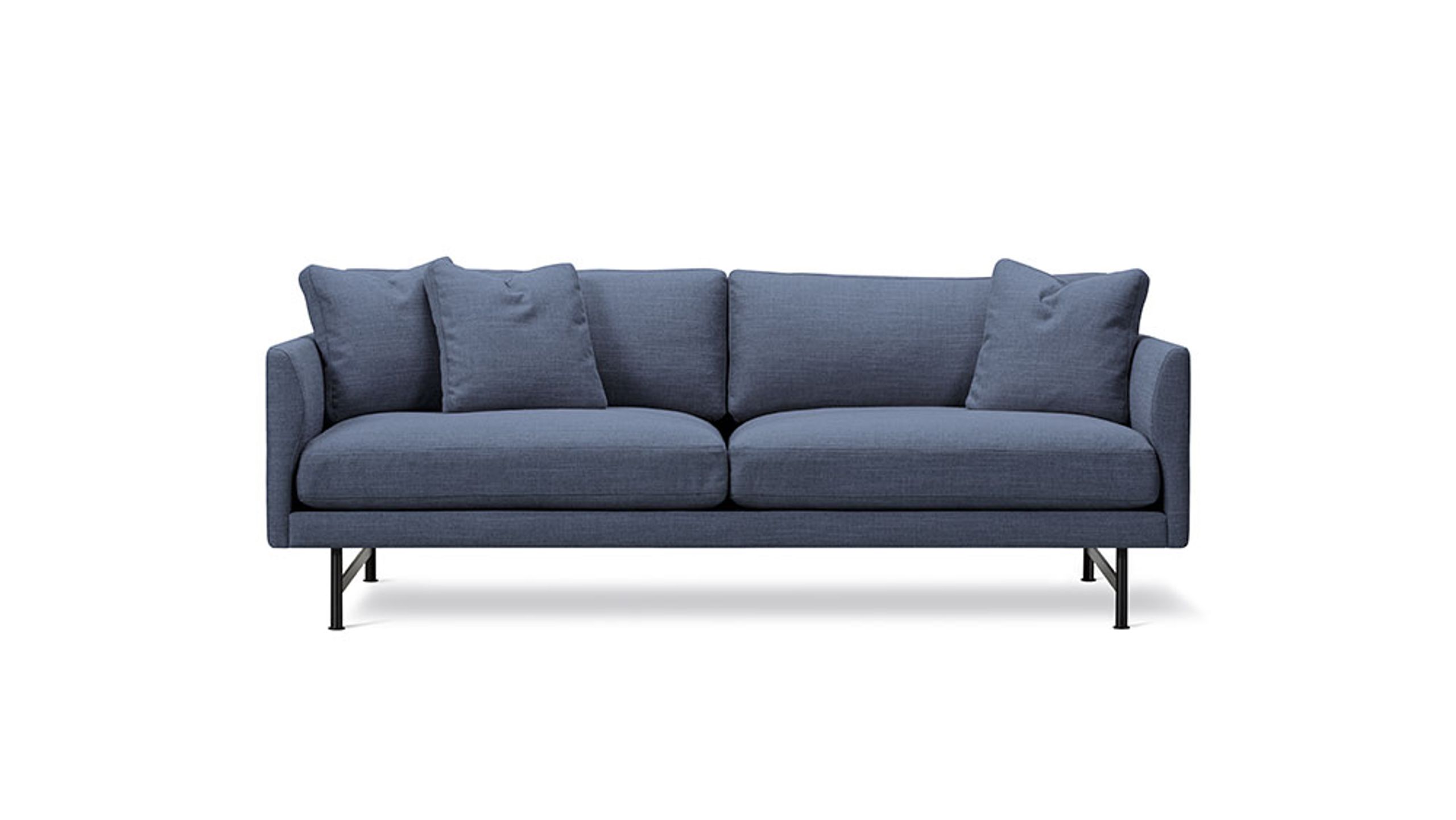 Fredericia Furniture - Soffa - Calmo Sofa 95 5652 by Hugo Passos - Sunniva 783 / Black