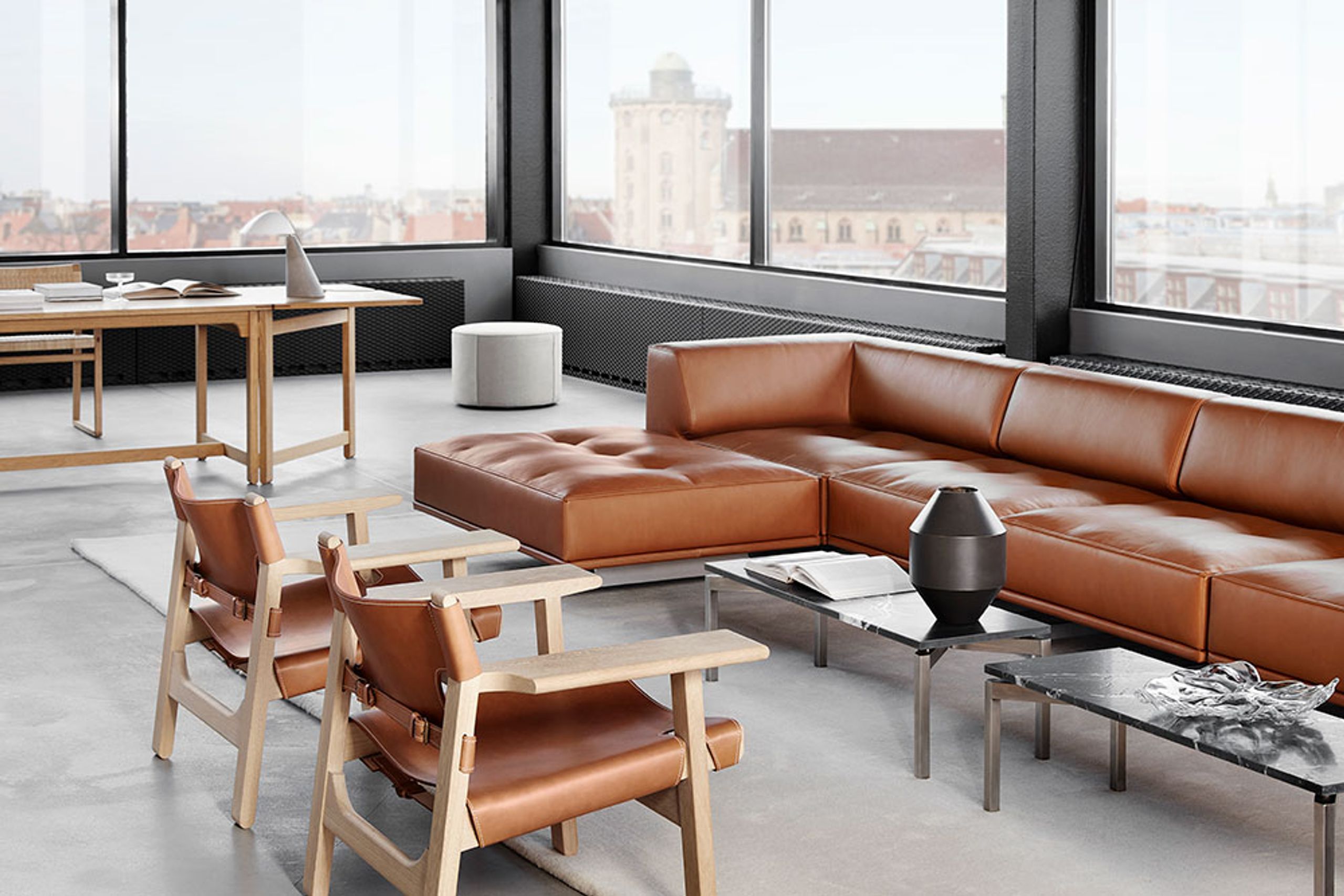Fredericia Furniture - Sofá - Delphi Elements 4501 by Hannes Wettstein - Max 91 Nutshell / Right