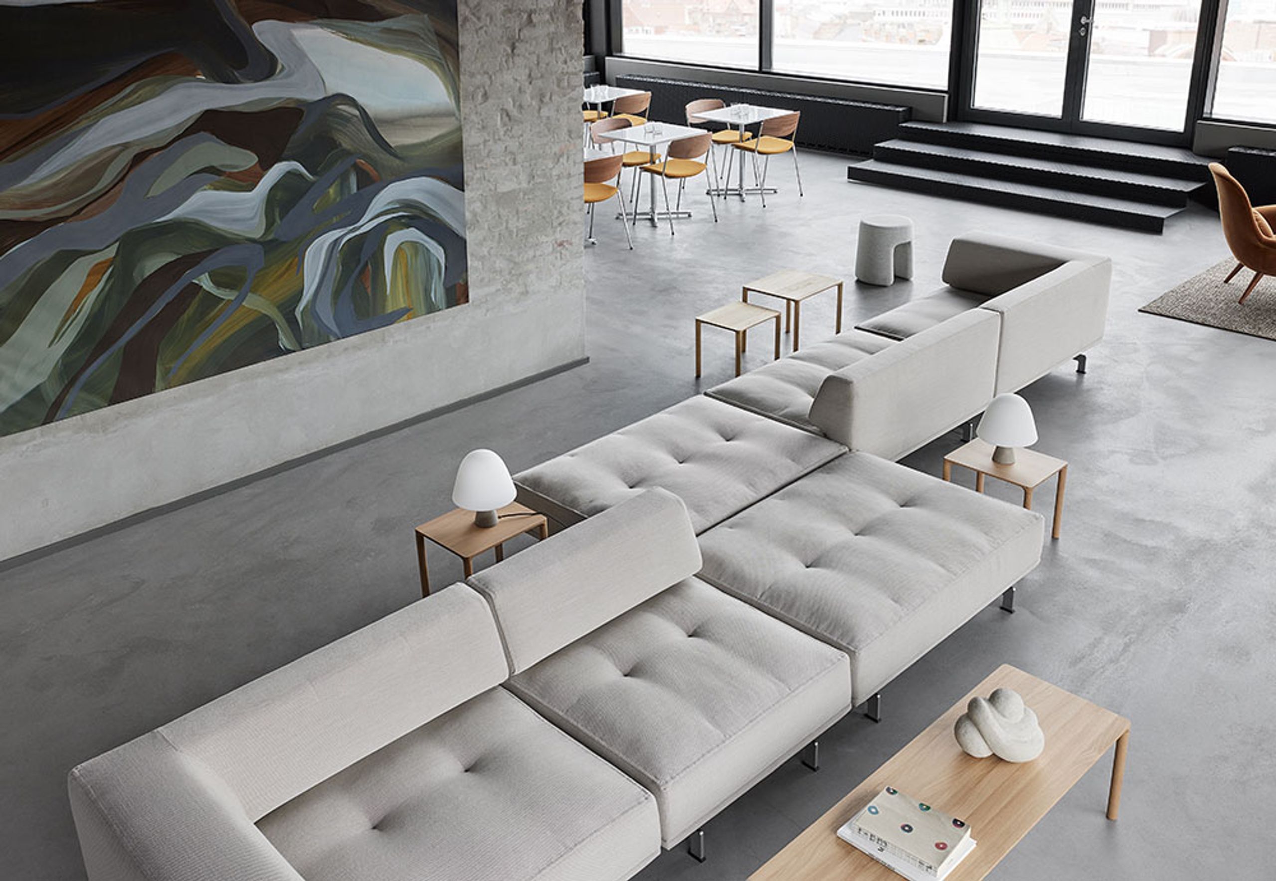 Fredericia Furniture - Couch - Delphi Elements 4504 by Hannes Wettstein - Max 91 Nutshell