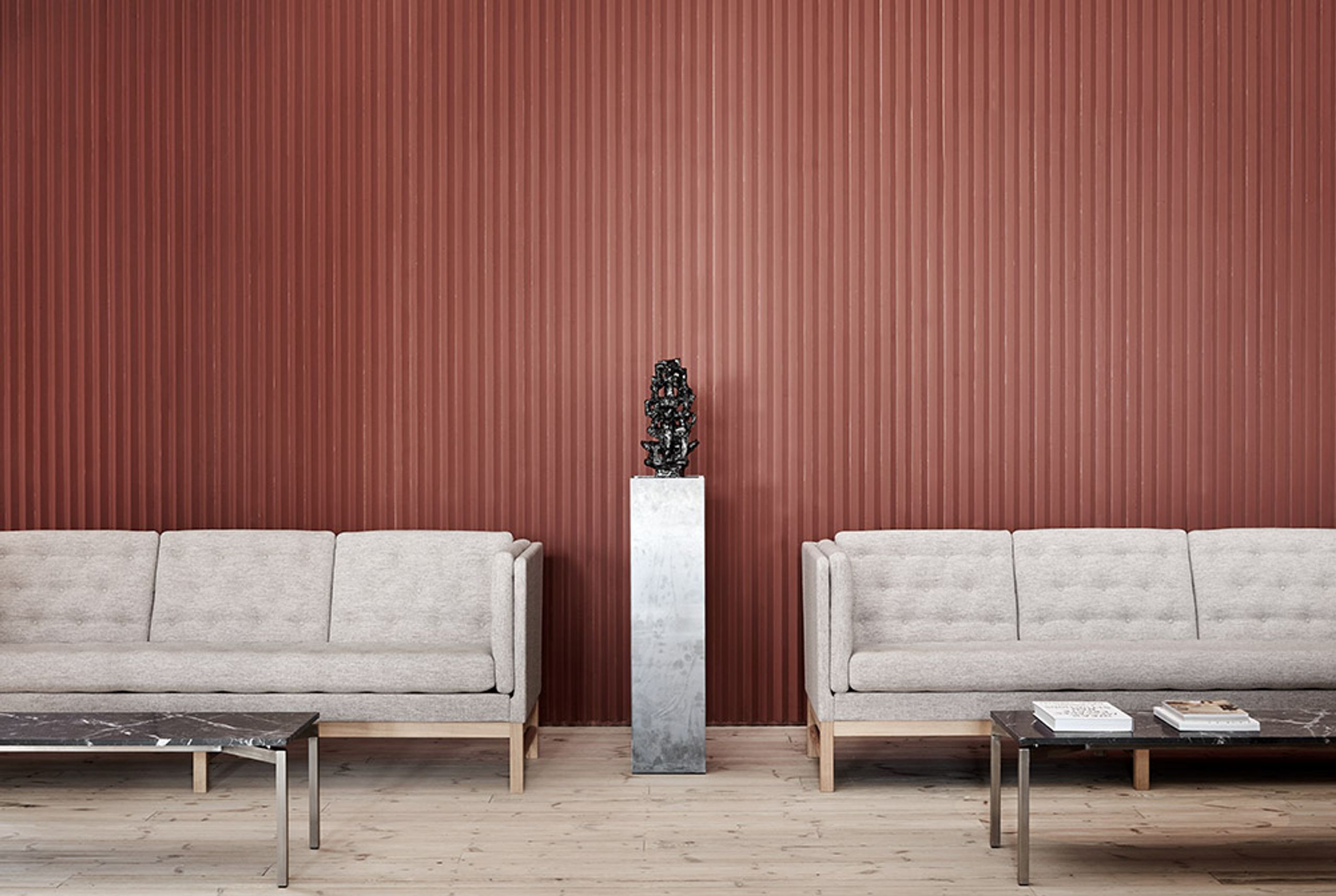 Fredericia Furniture - Sofa - EJ315 Sofa 1522 by Erik Ole Jørgensen - Remix 733 / Light Oiled Oak