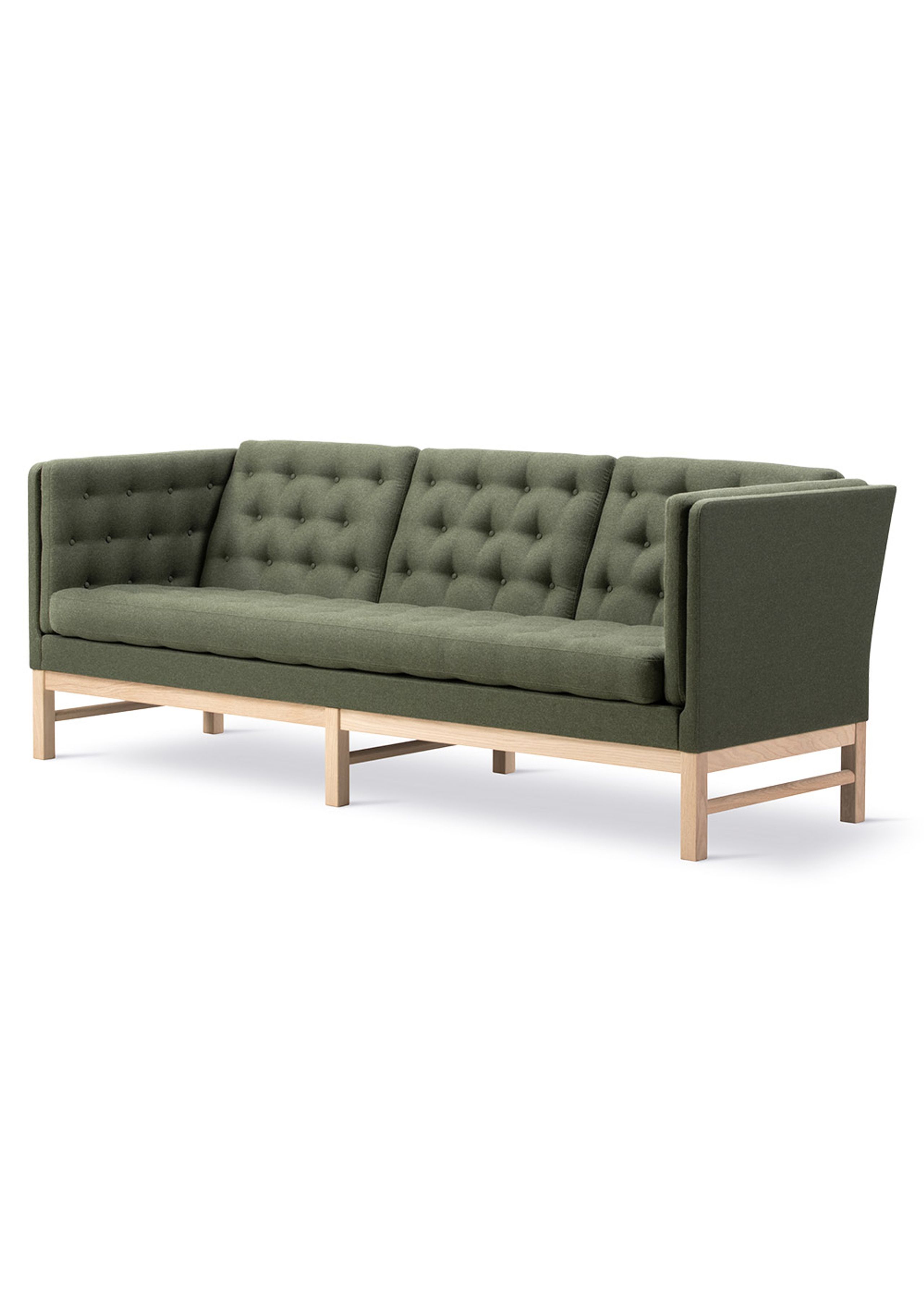 Fredericia Furniture - Canapé - EJ315 Sofa 1523 by Erik Ole Jørgensen - Luce 022 / Soaped Oak