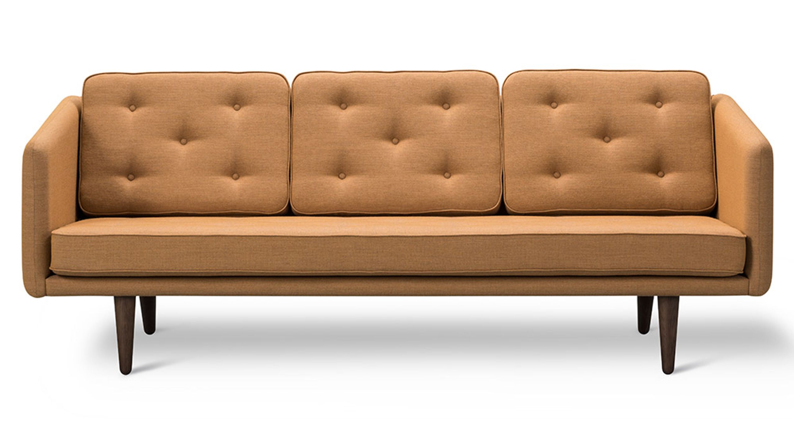 Fredericia Furniture - Sofa - No. 1 Sofa 2003 by Børge Mogensen - Fiord 451 / Smoked Oak